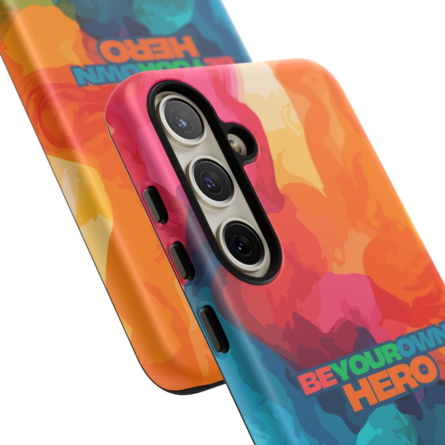 Be Your Own Hero: Tough Case for iPhone, Samsung Galaxy and Google Pixel