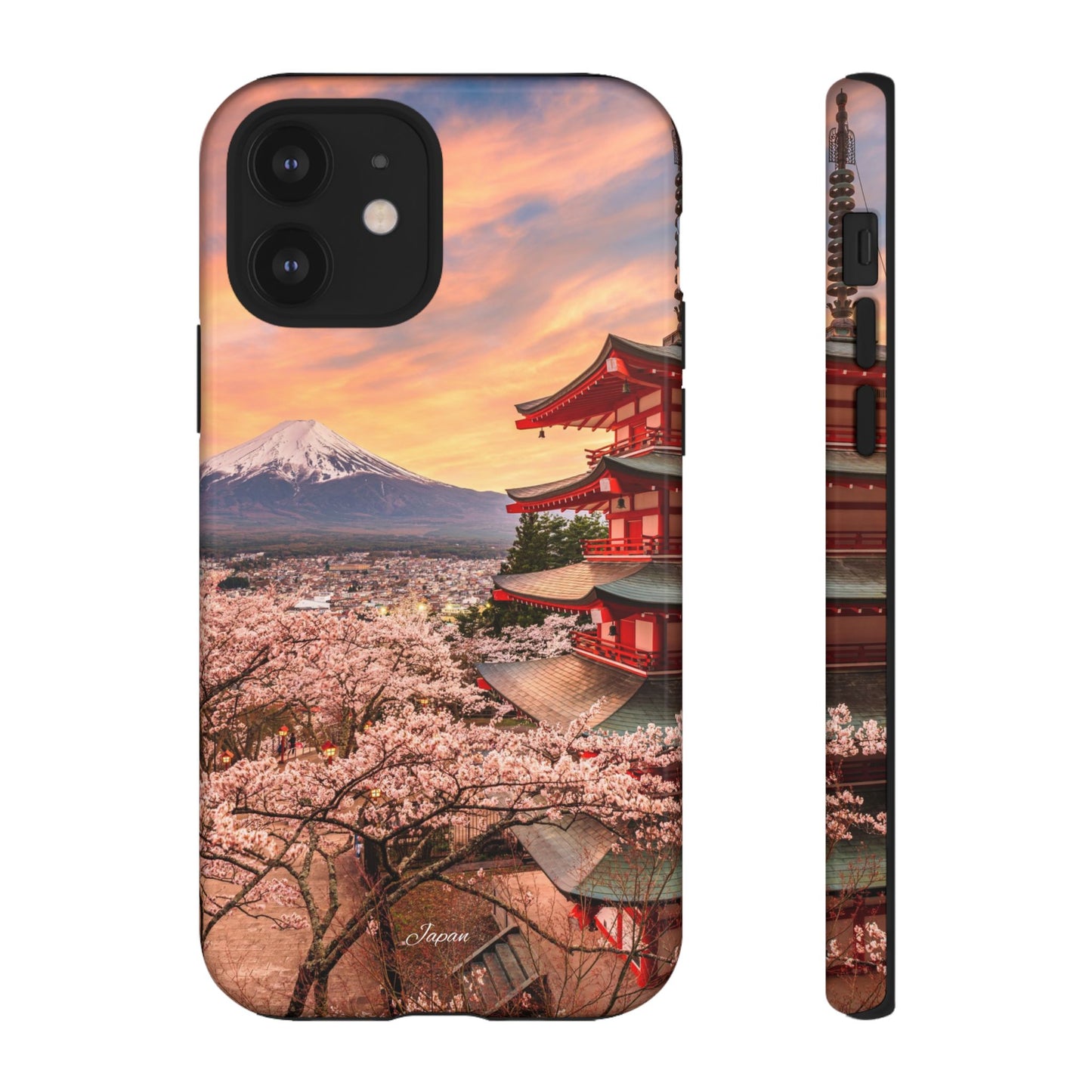 Cherry Blossoms Mt. Fuji phone case for iPhone, Galaxy and Pixel devices