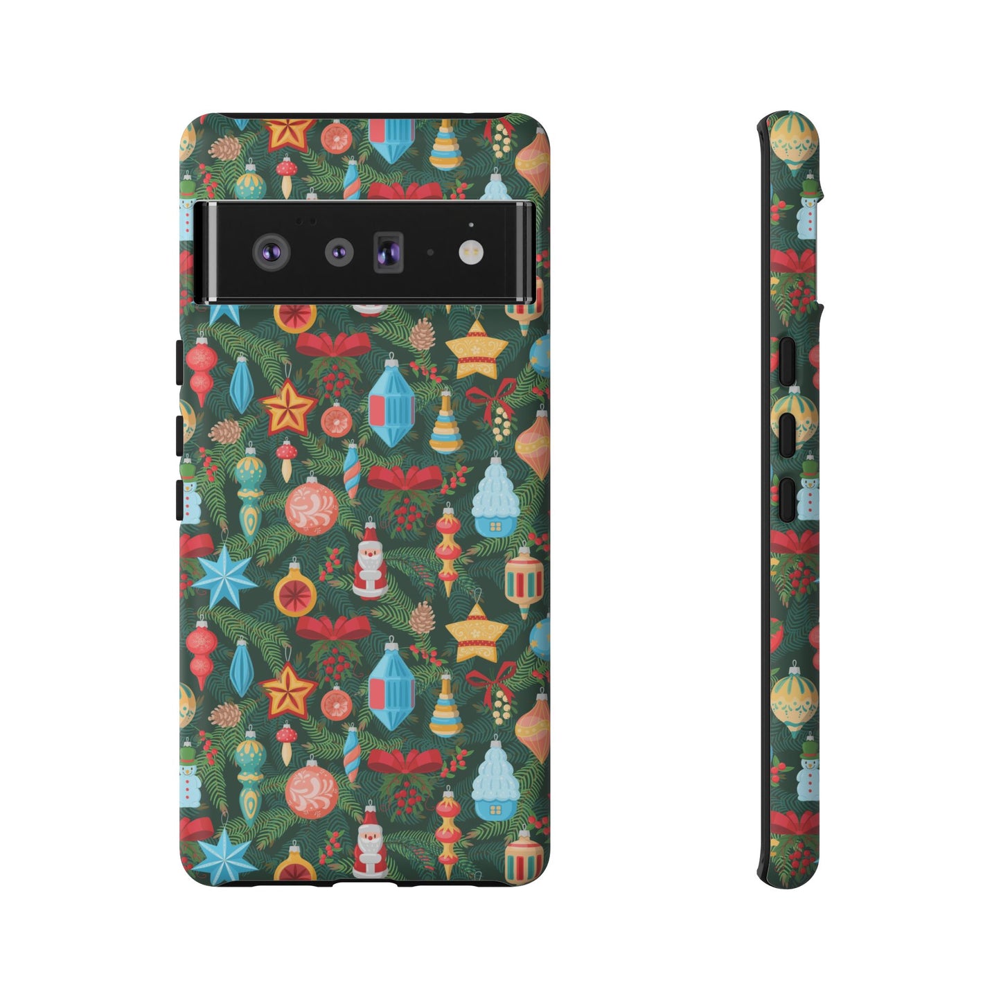 Christmas Tree Holiday-Themed Phone Case for iPhone, Samsung Galaxy and Google Pixel devices