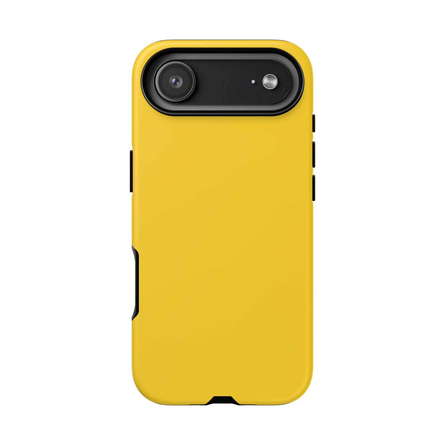 Luscious Yellow: Plain Sunburst-Inspired Color for iPhone, Samsung Galaxy and Google Pixel devices