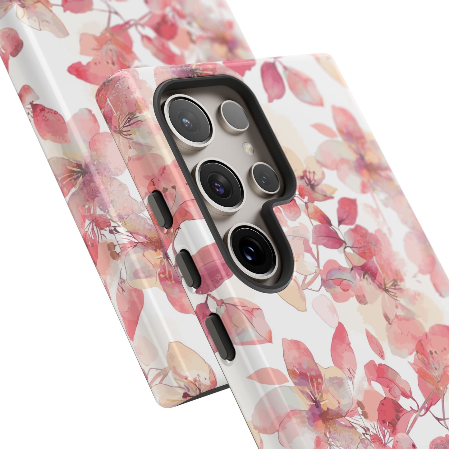 Watercolor Flowers: Tough Case for iPhone, Samsung Galaxy and Google Pixel devices