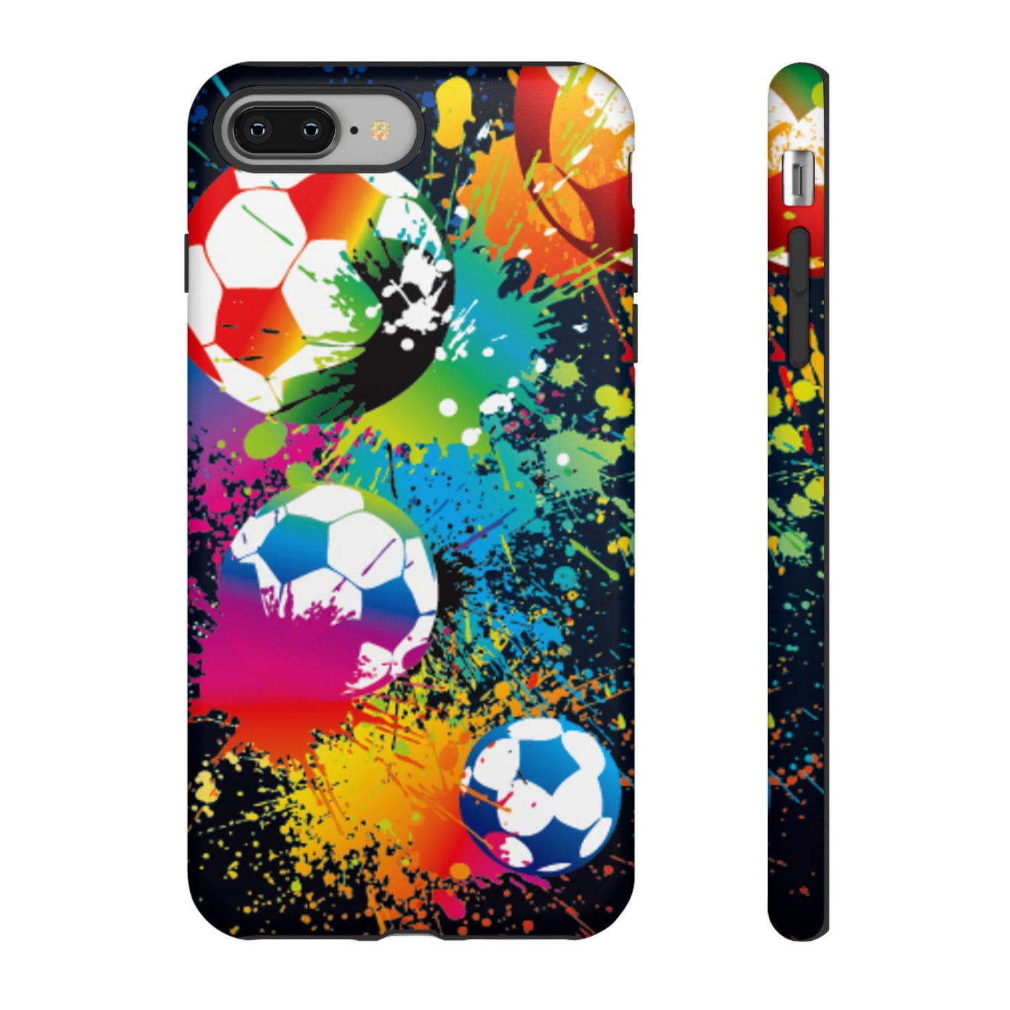 Footballer's Phone Case: Vibrant Case for iPhone, Samsung Galaxy and Google Pixel devices