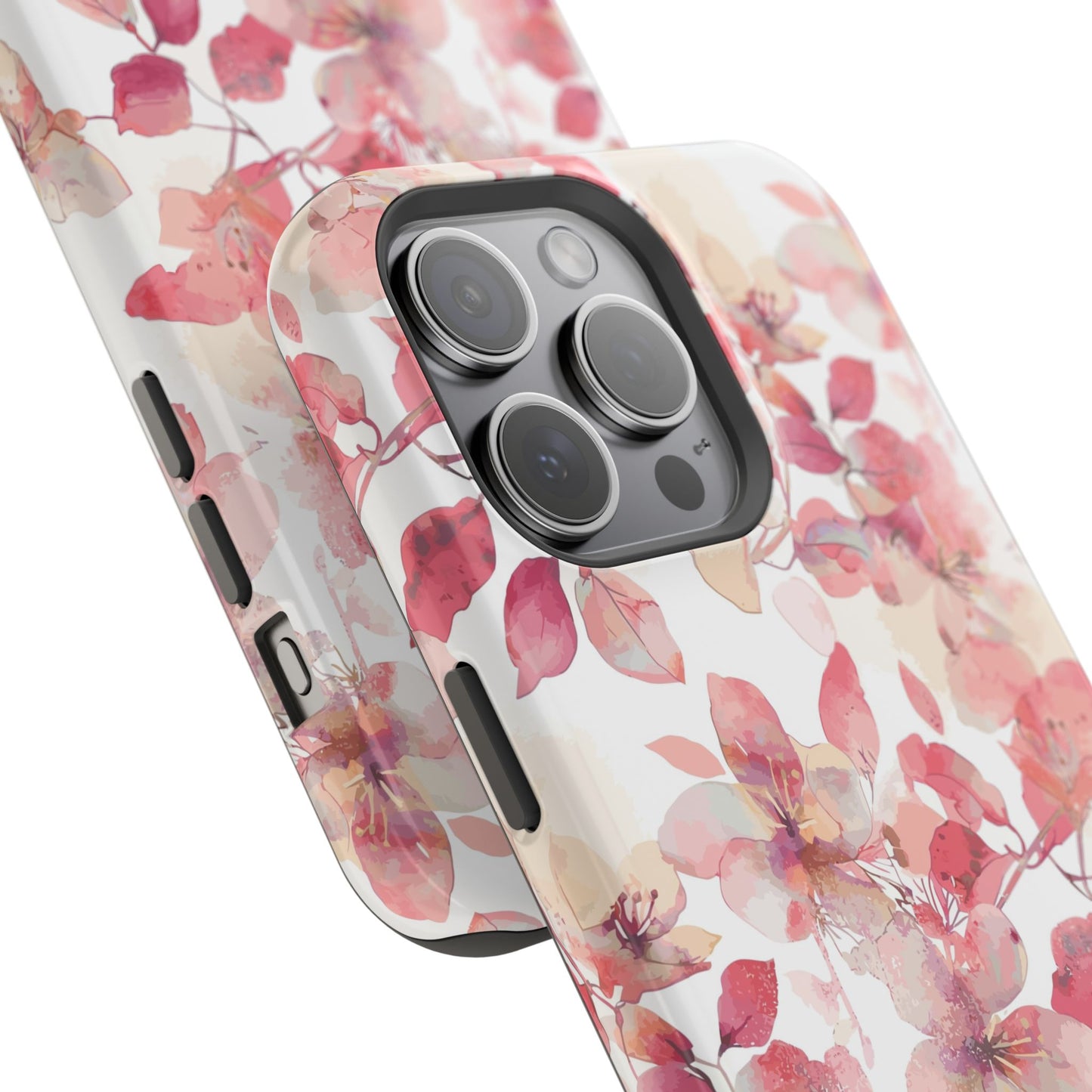 Watercolor Flowers: MagSafe case for iPhone
