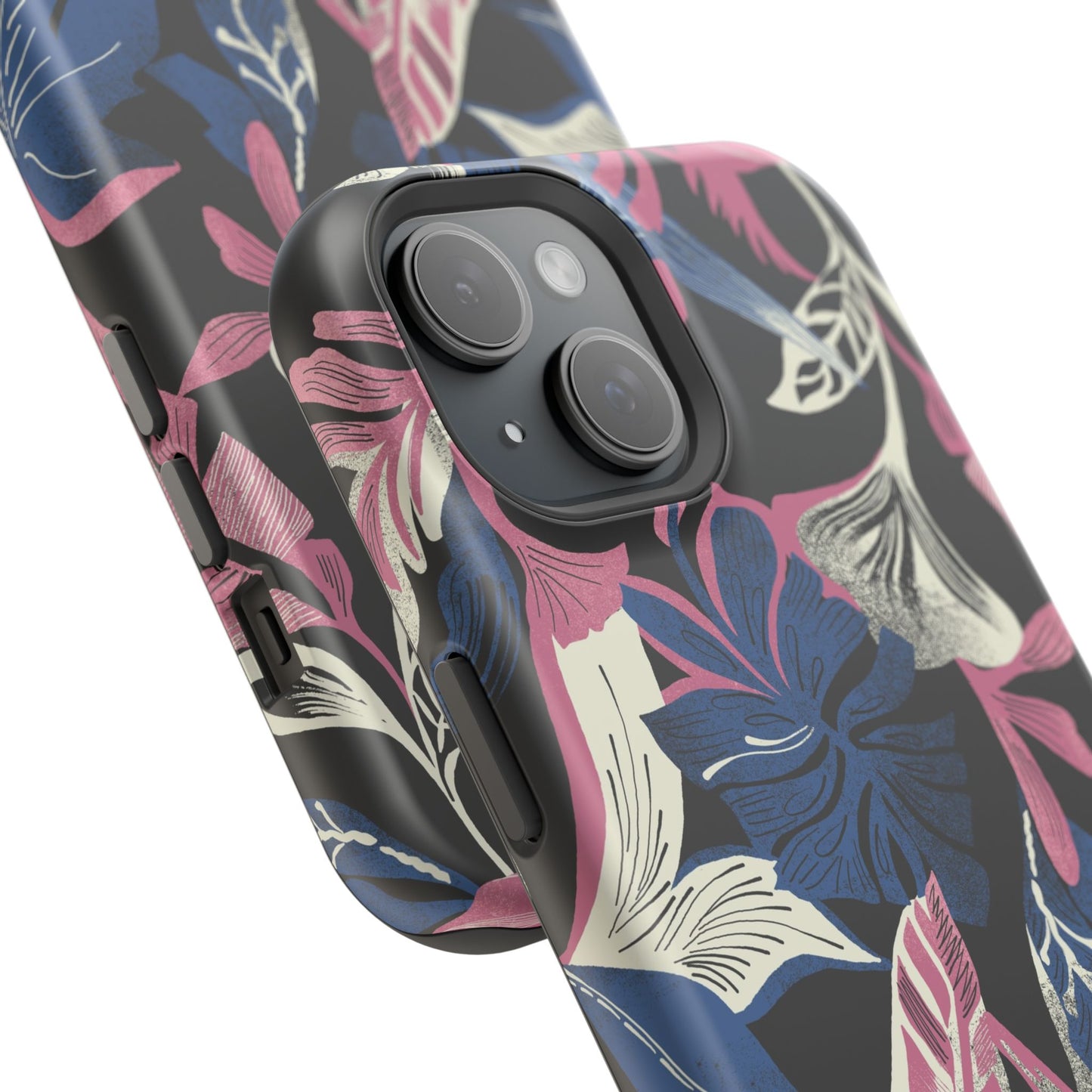 Tropique (MagSafe version): Palm & Fall Fusion Phone Case for iPhone