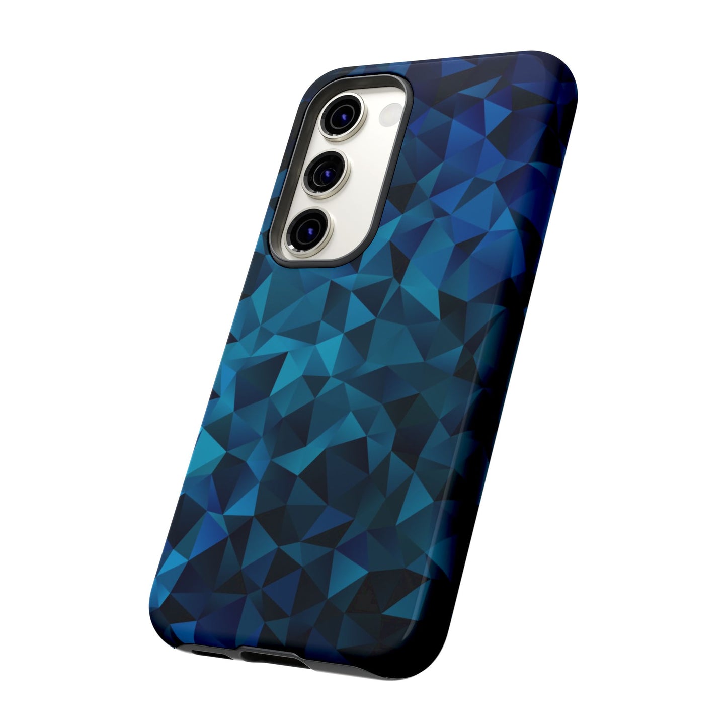 Blue Diamonds: Phone Case with Elegant Prints for iPhone, Samsung Galaxy and Google Pixel devices