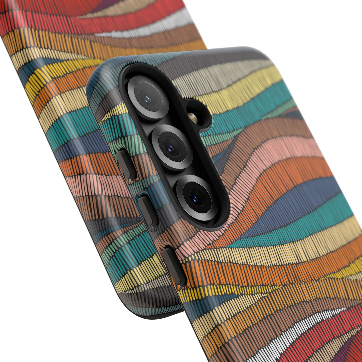 Threaded Harmony: Tapestry-inspired Phone Case for iPhone, Samsung Galaxy and Google Pixel devices