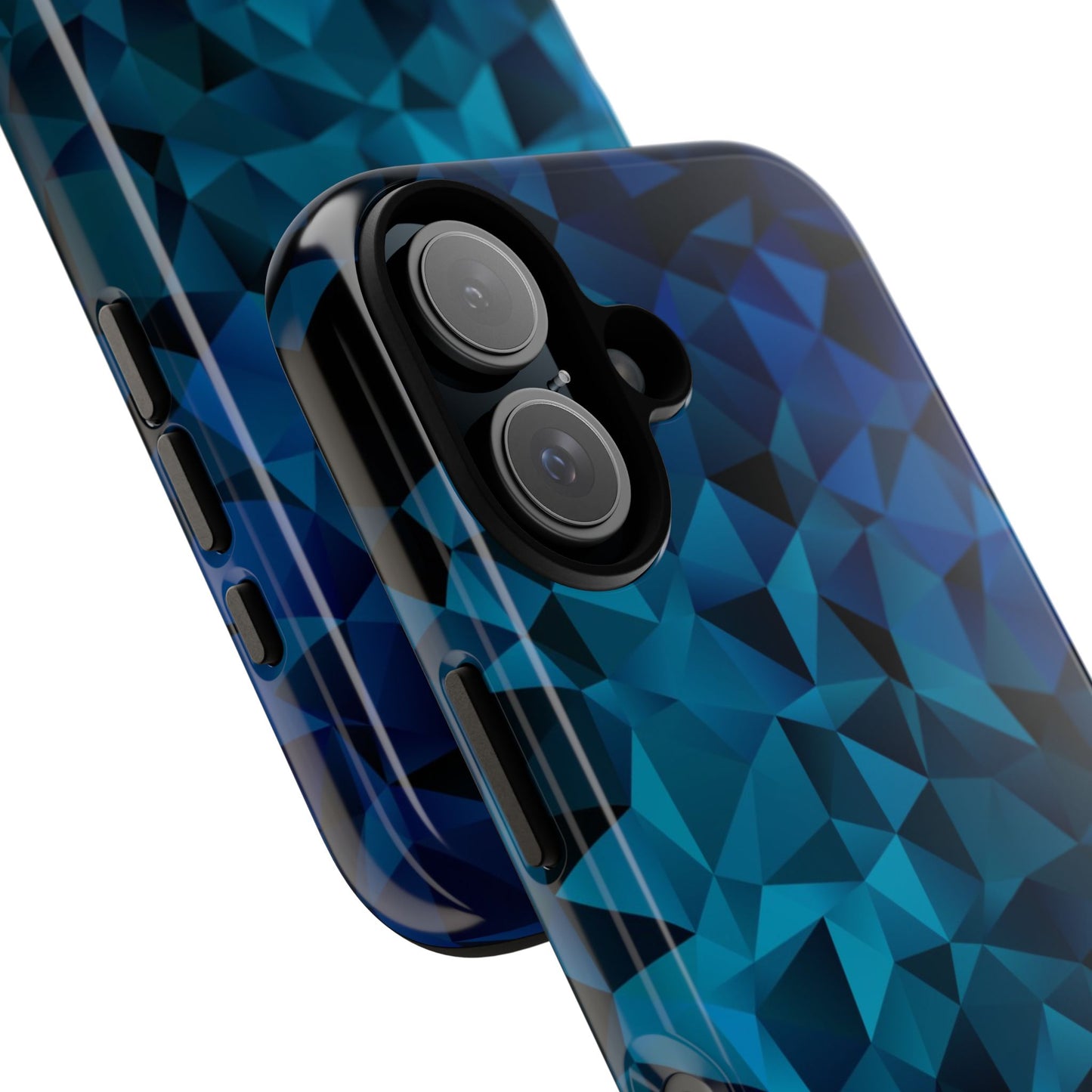 Blue Diamonds: Phone Case with Elegant Prints for iPhone, Samsung Galaxy and Google Pixel devices