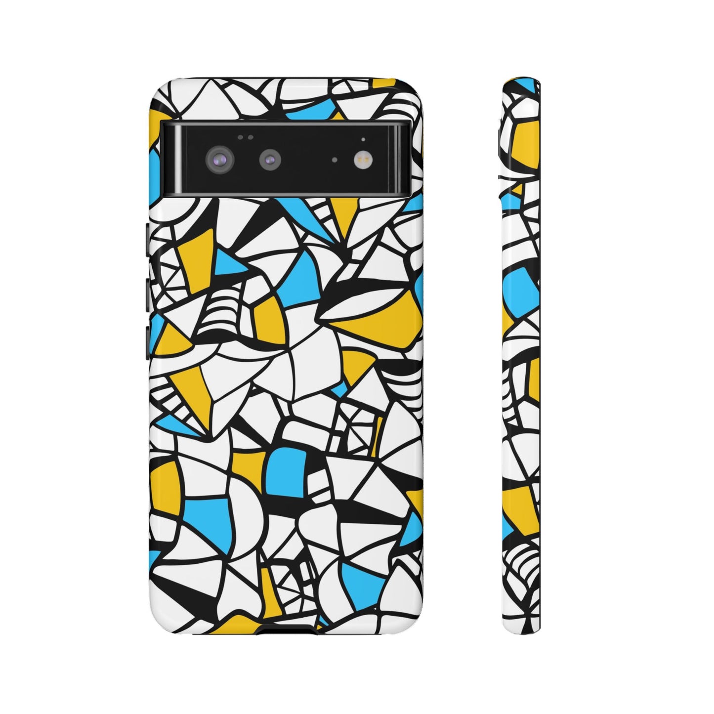 Abstract Graffiti: Stevige hoesjes voor iPhone, Galaxy en Pixel-apparaten