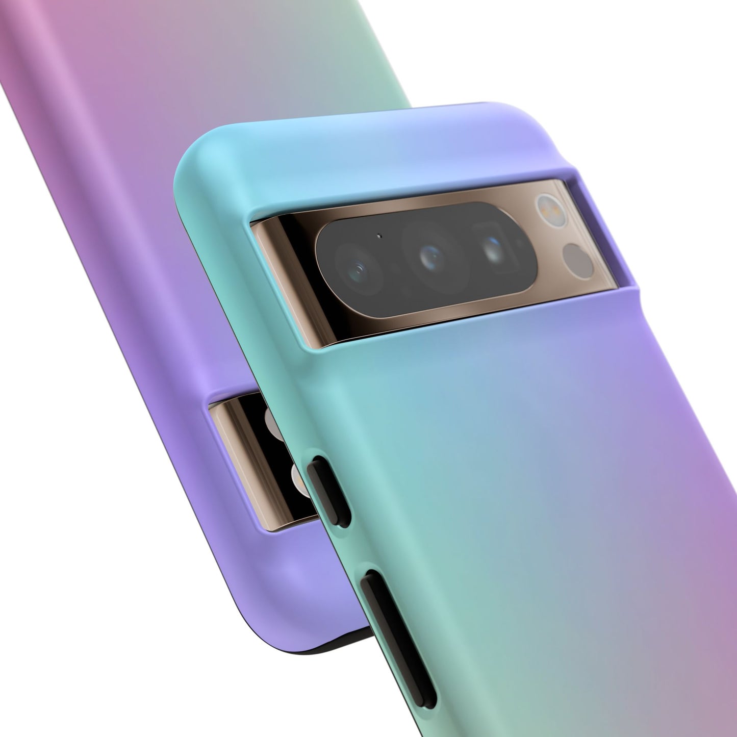 Cotton Candy: Quadcolor Pastel Gradient Tough Case for iPhone, Samsung Galaxy and Google Pixel devices
