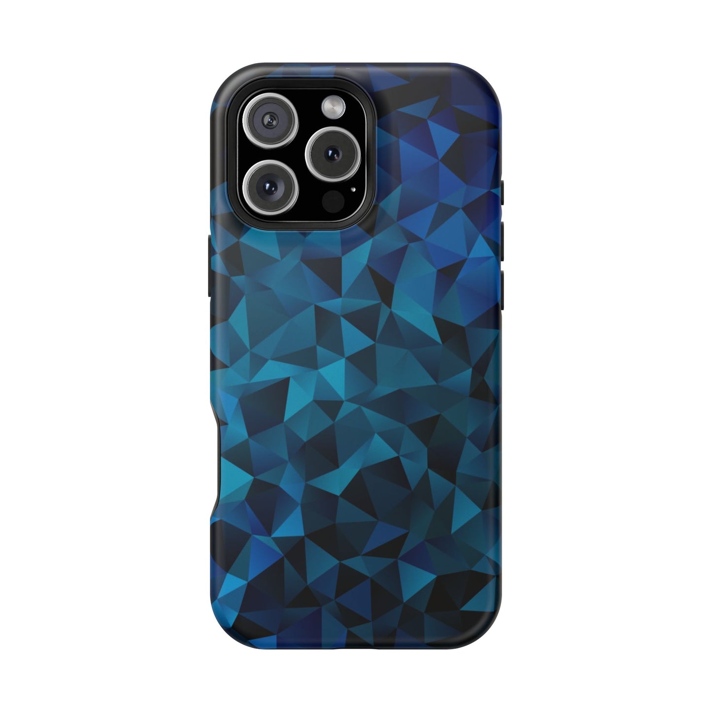 Blue Diamonds (MagSafe version): Elegant phone case for iPhone