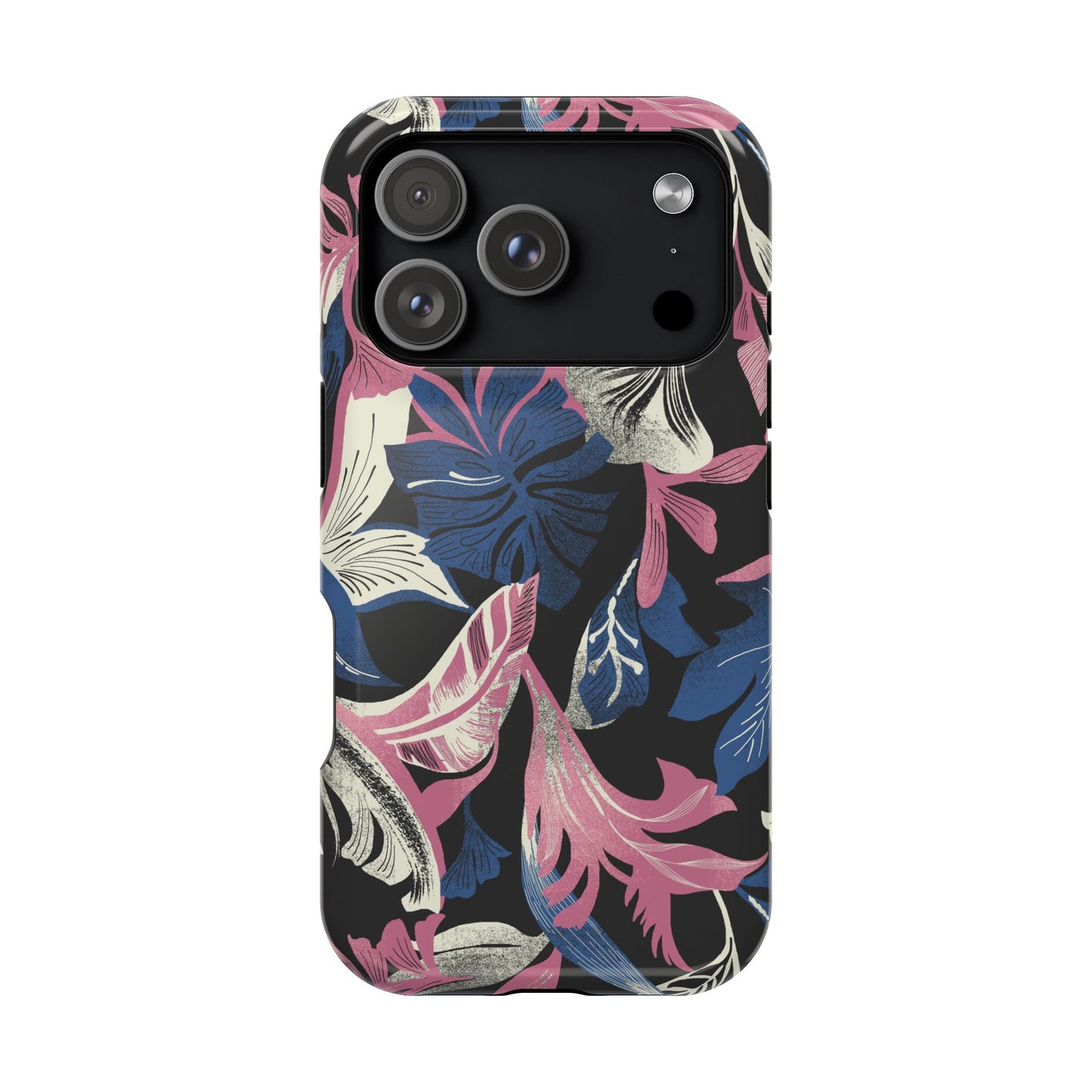 Tropique (MagSafe version): Palm & Fall Fusion Phone Case for iPhone