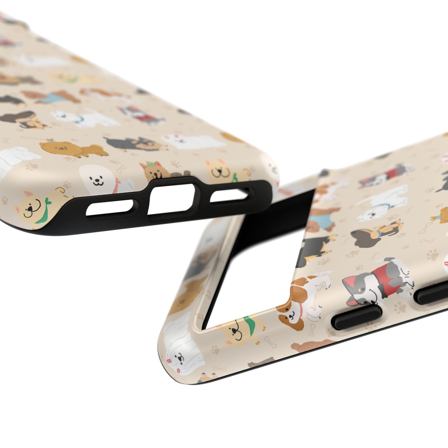 Cute Dogs: Tough Case for iPhone, Samsung Galaxy and Google Pixel devices