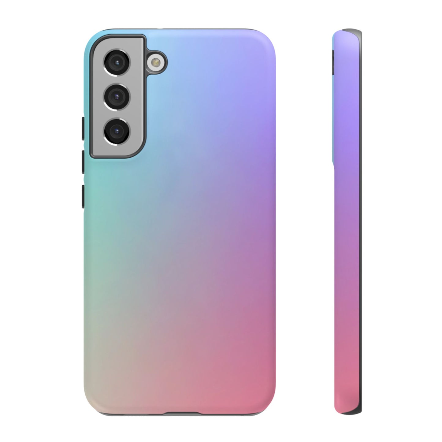 Cotton Candy: Quadcolor Pastel Gradient Tough Case for iPhone, Samsung Galaxy and Google Pixel devices