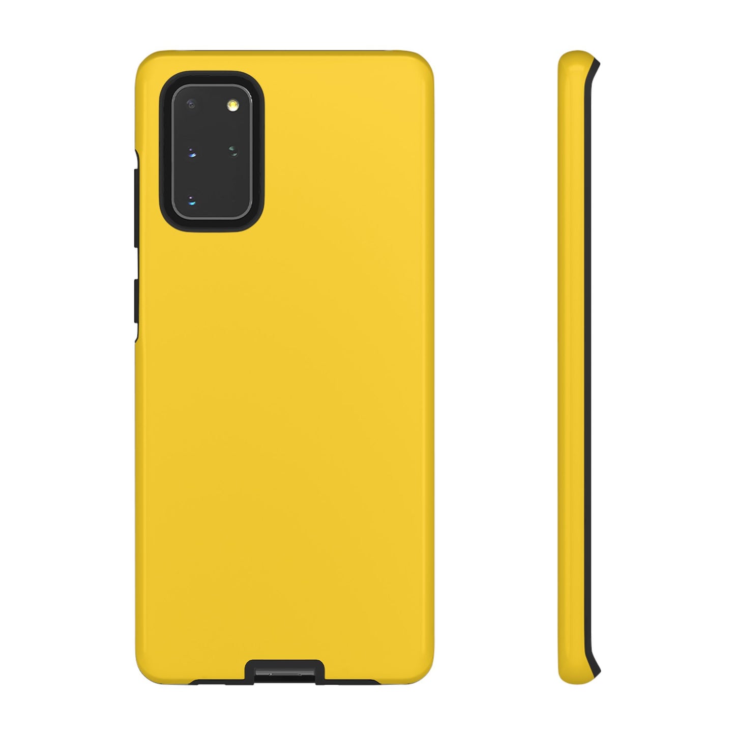 Luscious Yellow: Plain Sunburst-Inspired Color for iPhone, Samsung Galaxy and Google Pixel devices