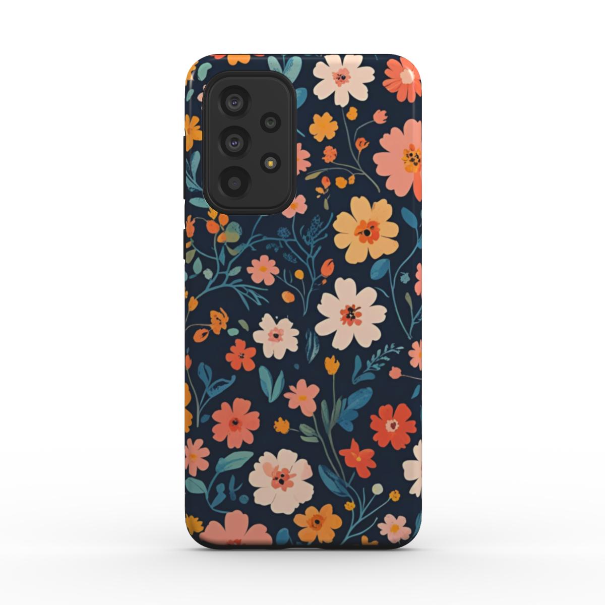 Blossom Blue telefoonhoesje voor Samsung Galaxy A, S en Z-serie