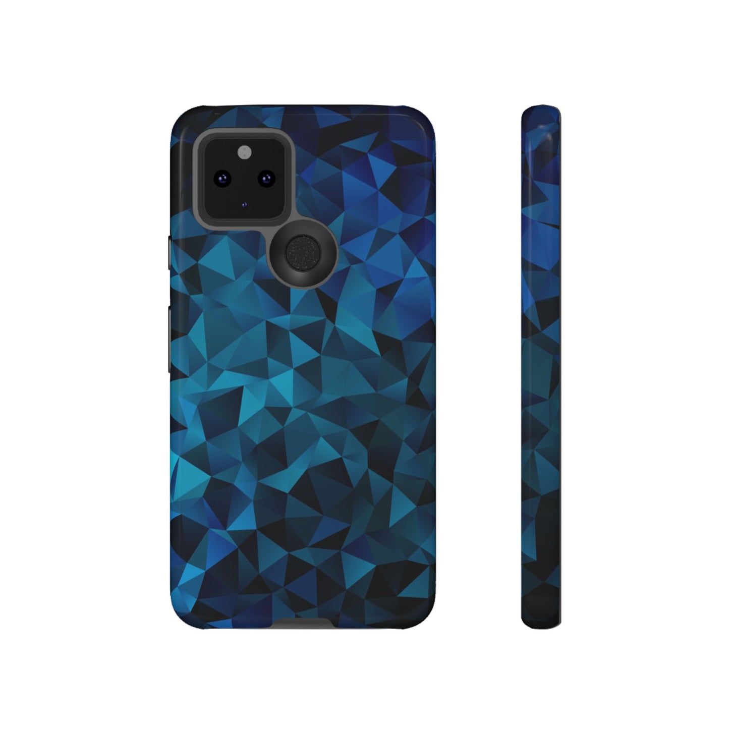 Blue Diamonds: Phone Case with Elegant Prints for iPhone, Samsung Galaxy and Google Pixel devices