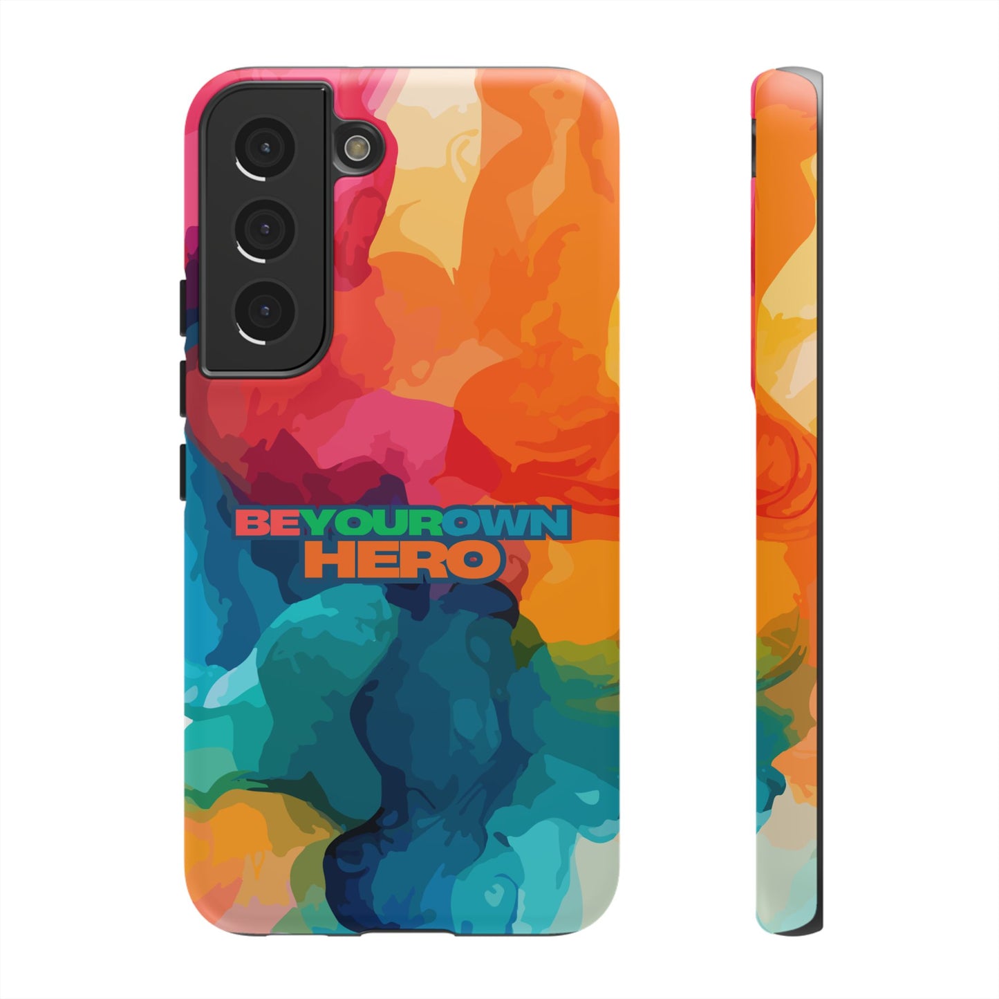 Be Your Own Hero: Tough Case for iPhone, Samsung Galaxy and Google Pixel