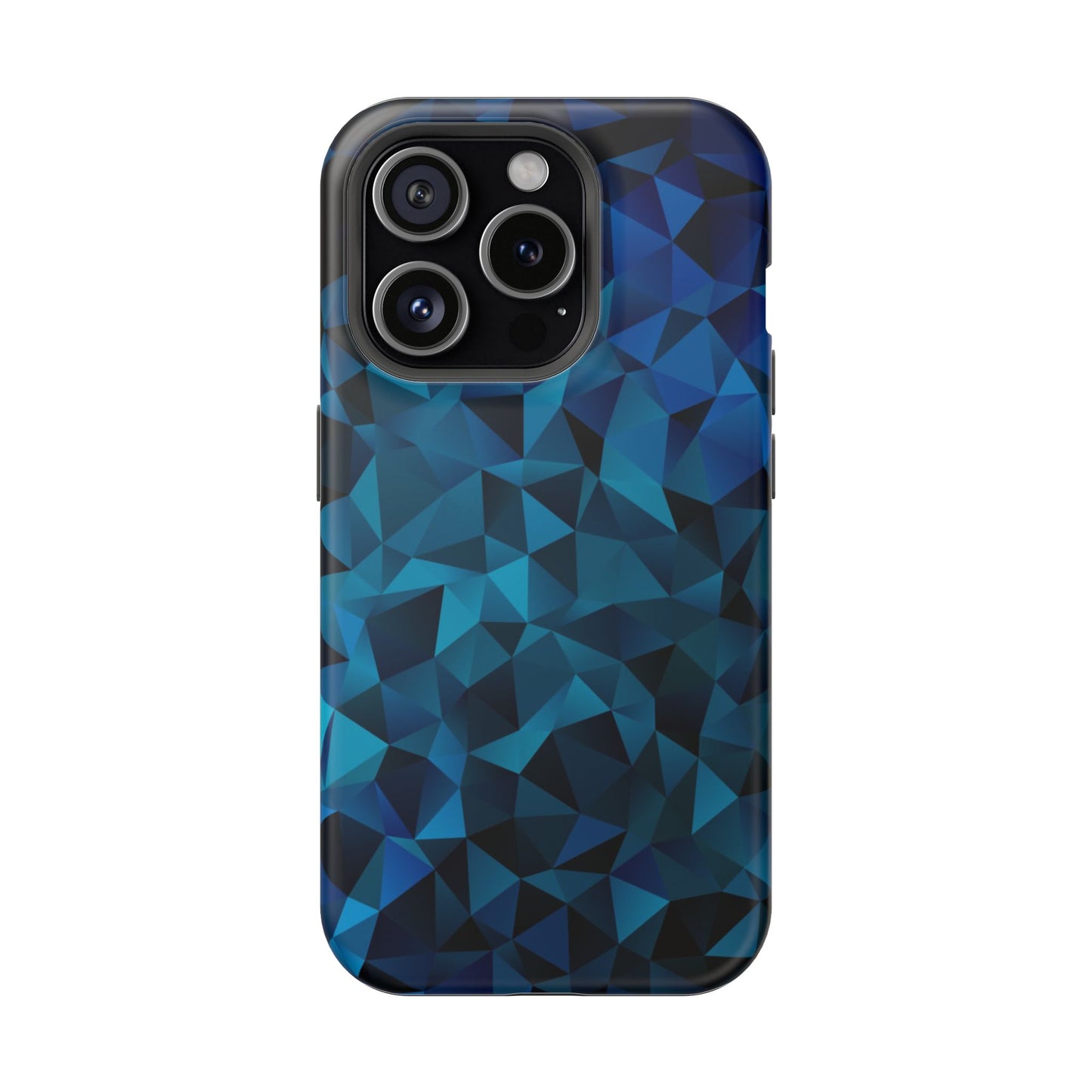 Blue Diamonds (MagSafe version): Elegant phone case for iPhone
