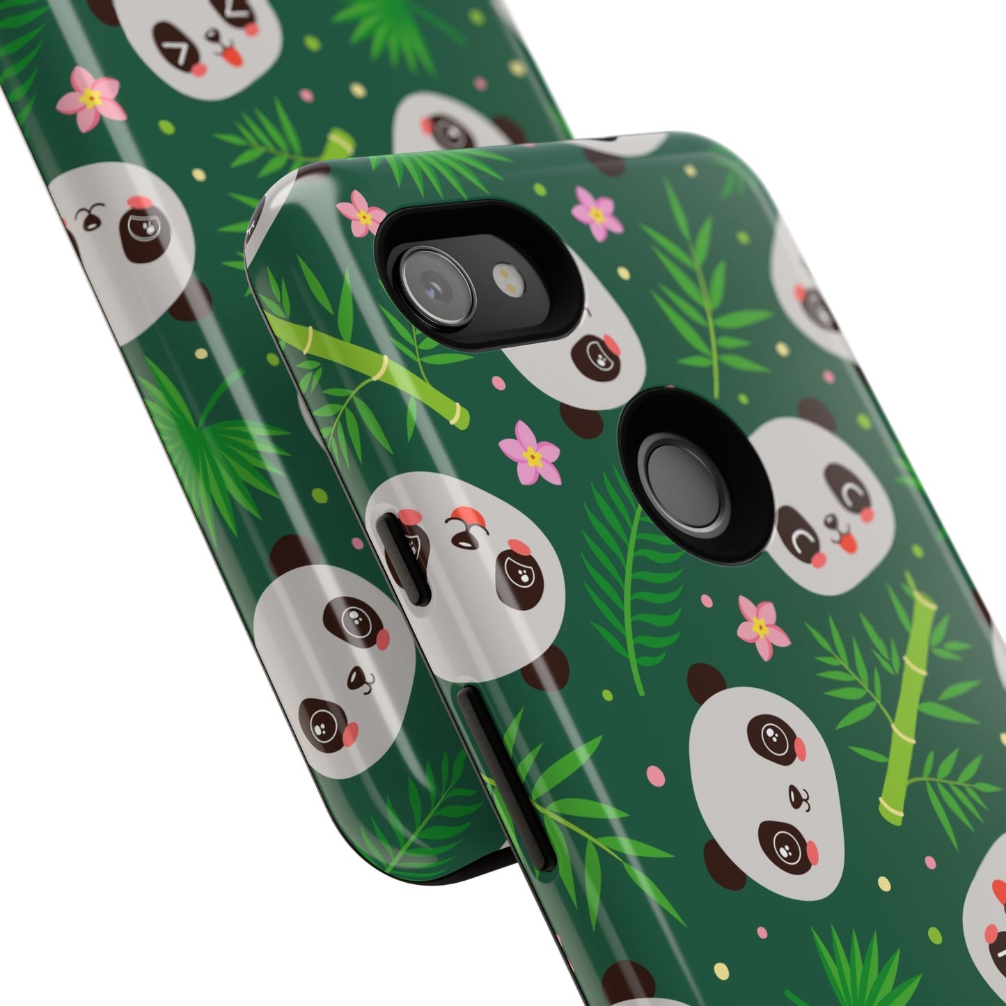 Cute Panda: Tough Case for iPhone, Samsung Galaxy and Google Pixel devices
