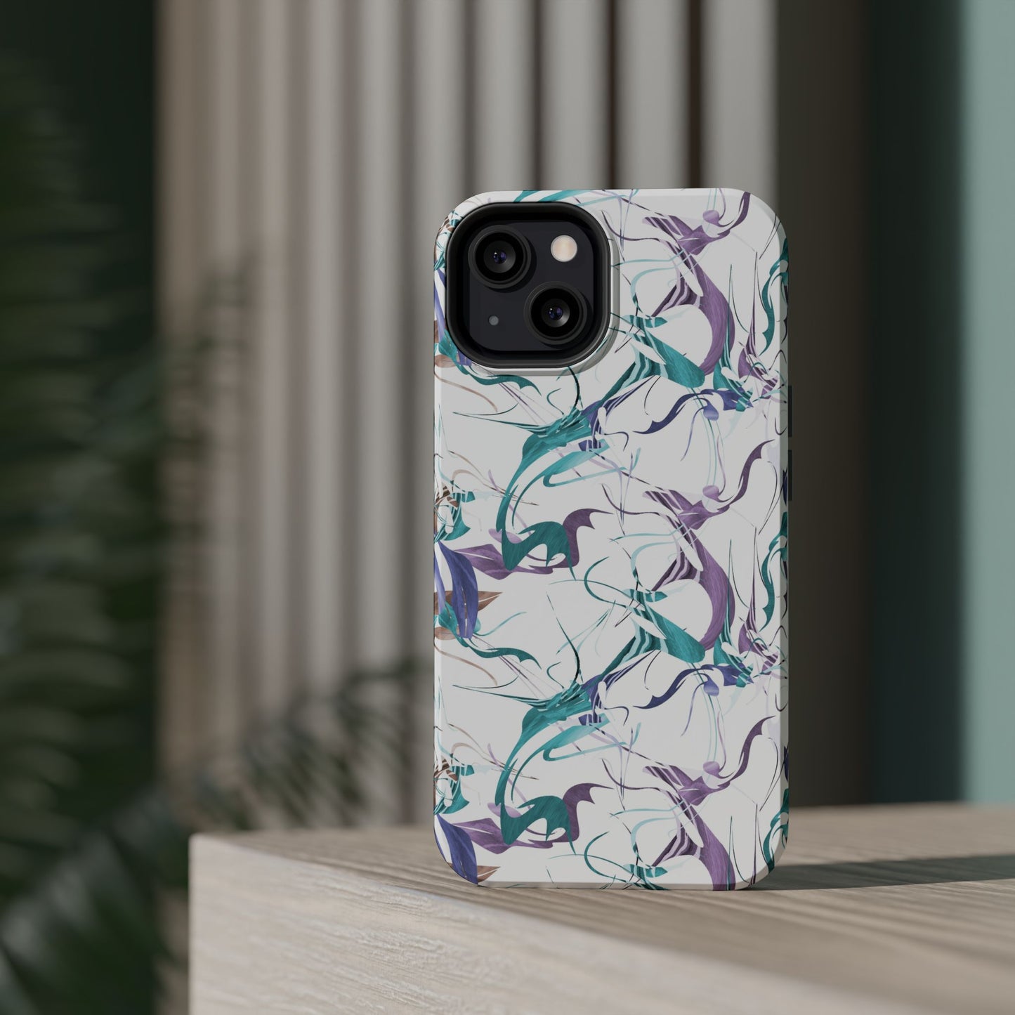 Vector (MagSafe version): Abstract Elegant Phone Case for iPhone, Samsung Galaxy and Google Pixel devices