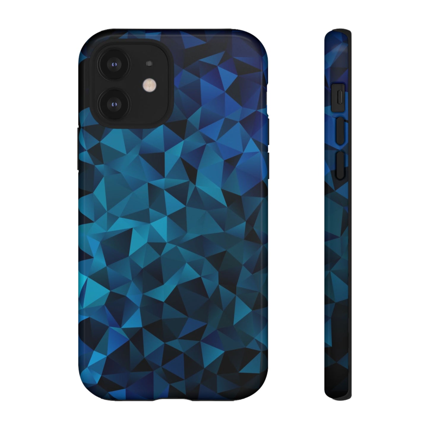 Blue Diamonds: Phone Case with Elegant Prints for iPhone, Samsung Galaxy and Google Pixel devices