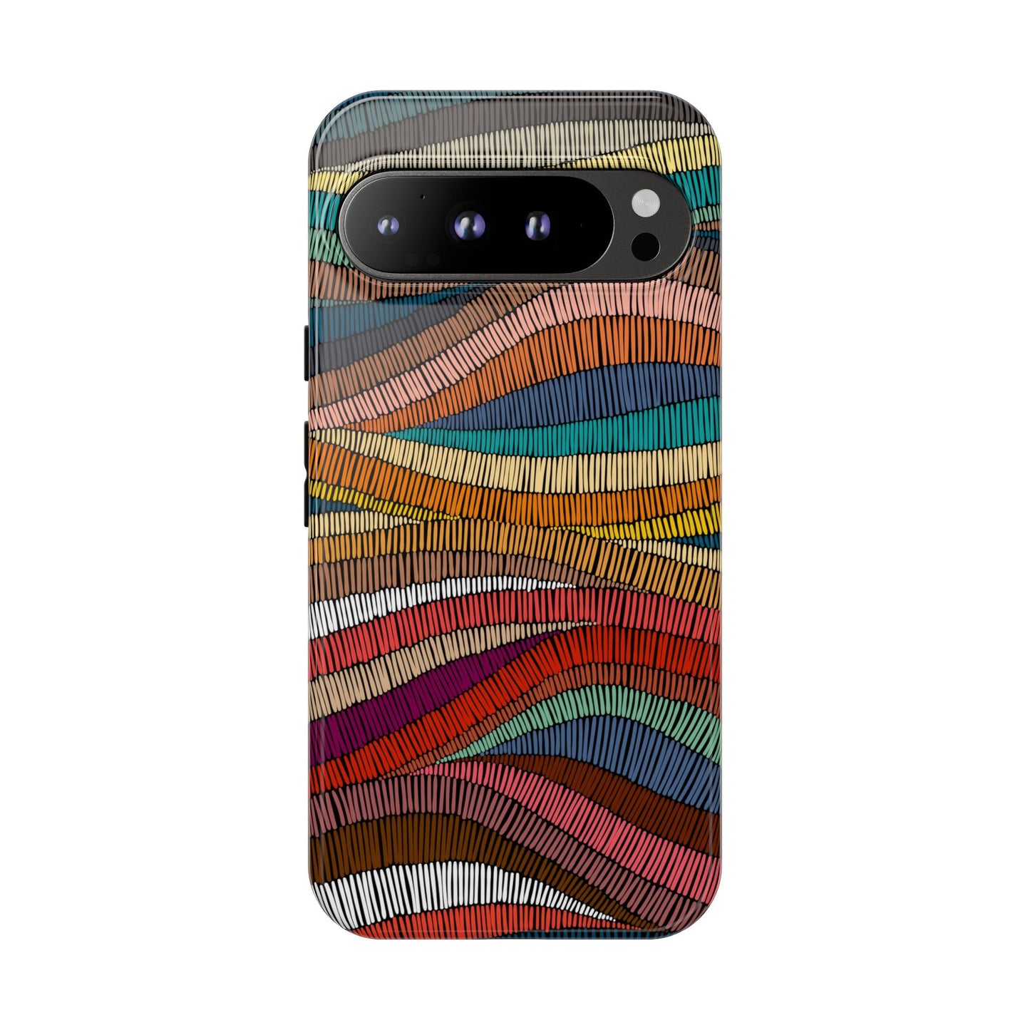 Threaded Harmony: Tapestry-inspired Phone Case for iPhone, Samsung Galaxy and Google Pixel devices