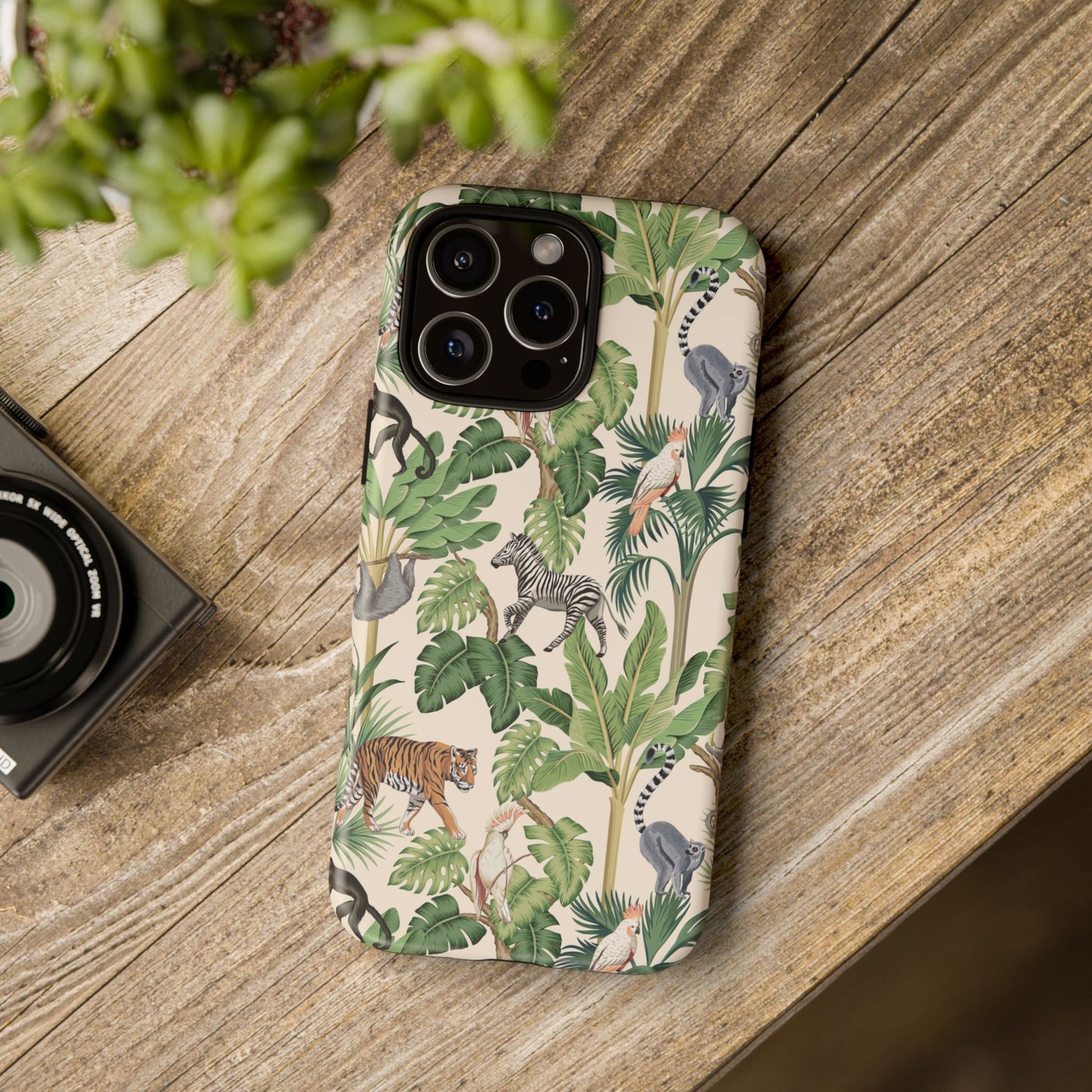 Safari: Elegant Phone Case for iPhone, Samsung Galaxy and Google Pixel devices