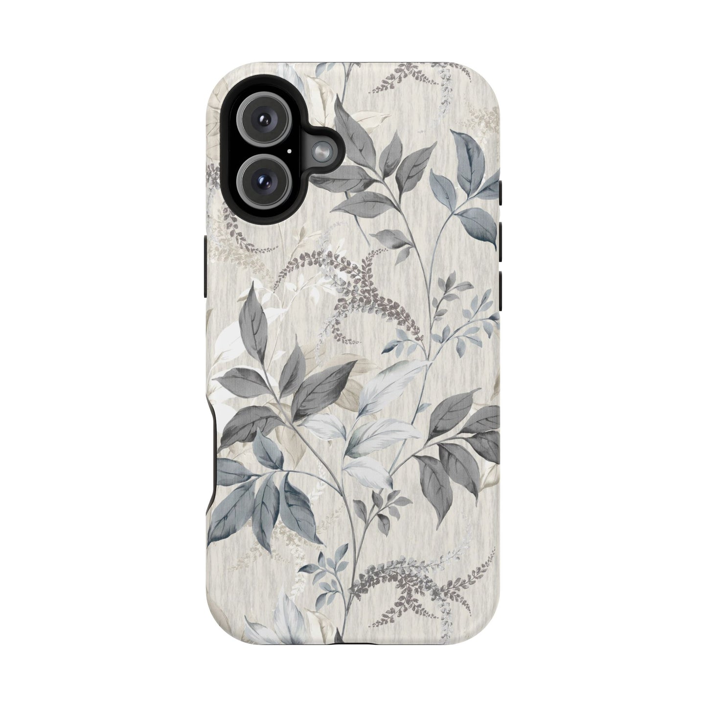 Luxury Leaves (MagSafe version): Artistic case for iPhone, Samsung Galaxy and Google Pixel