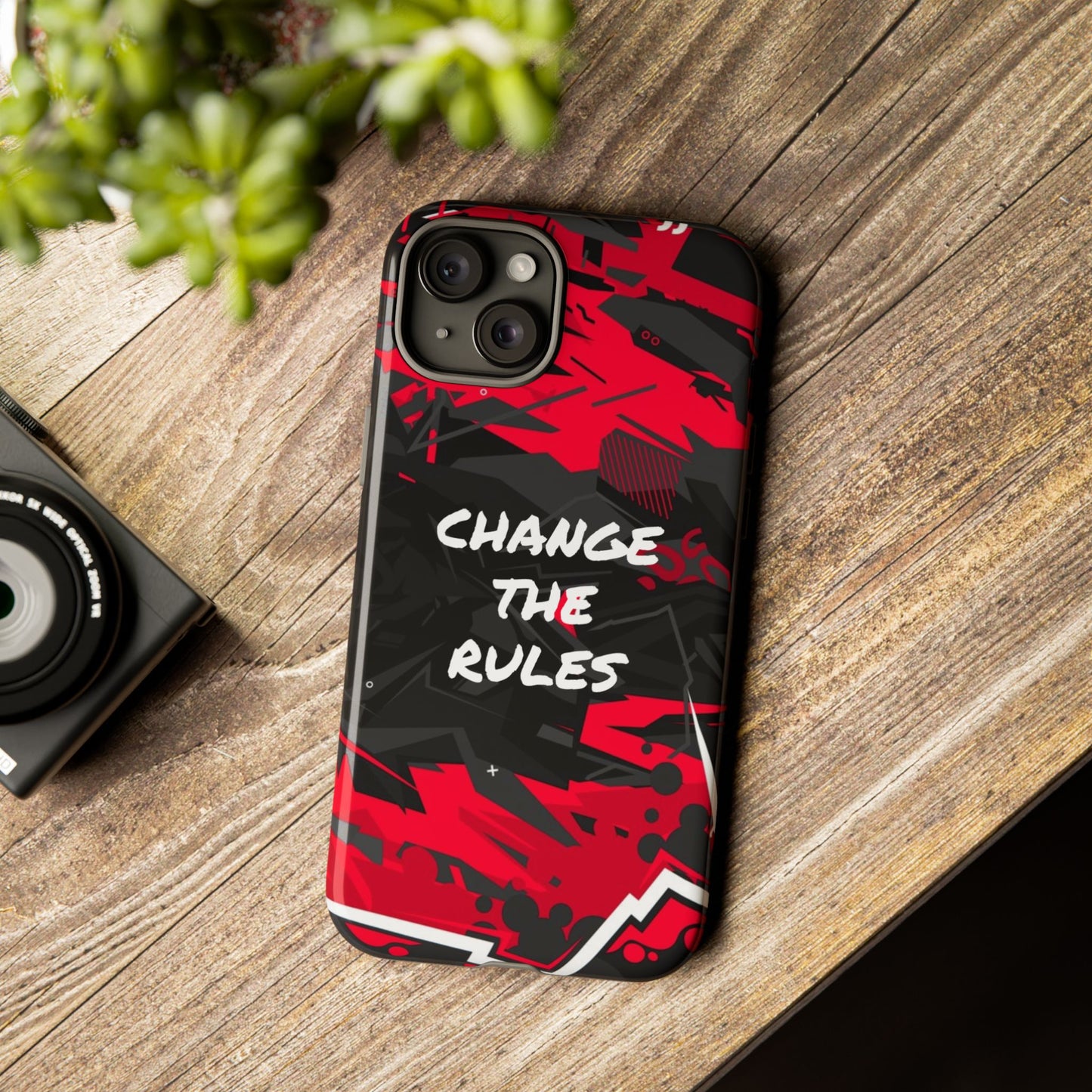 Verander de regels: stevige hoes voor iPhone-, Galaxy- en Pixel-apparaten