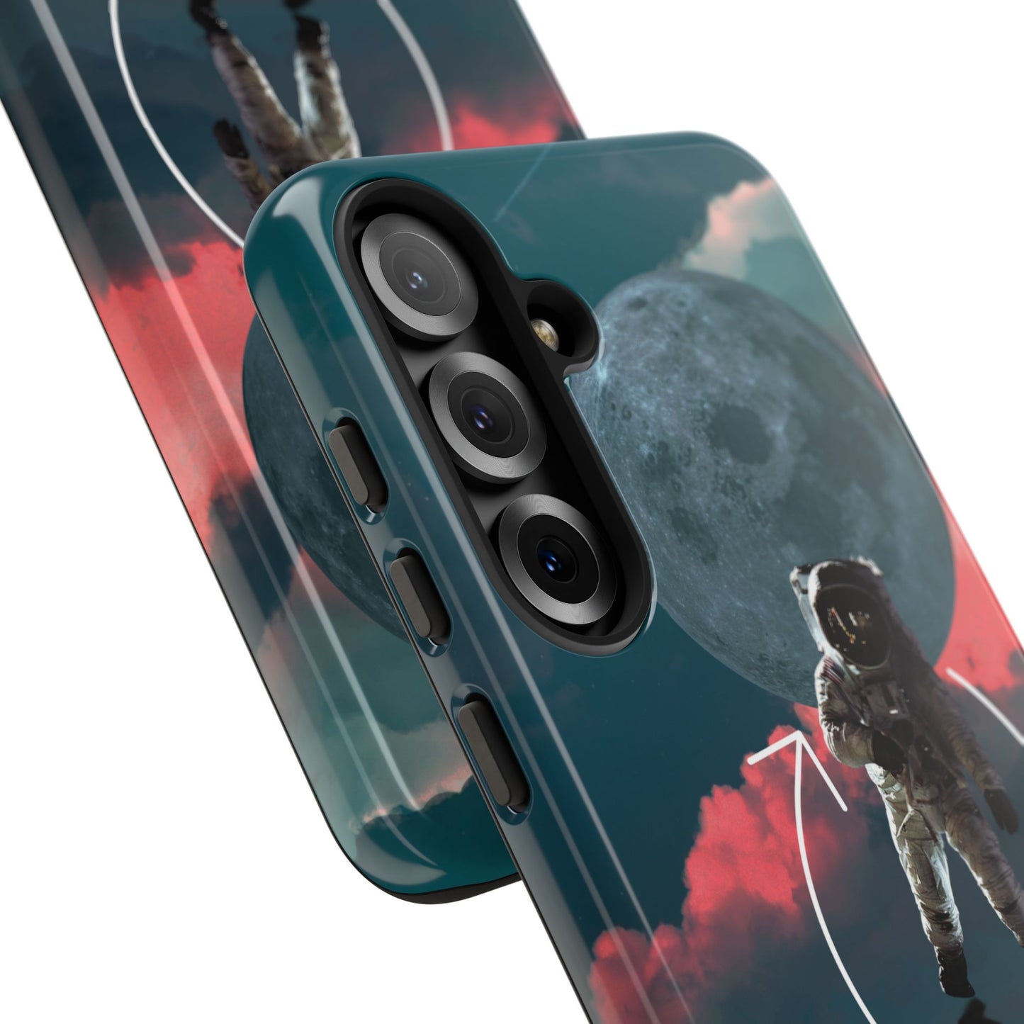 Love You to the Moon and Back: Romance-themed phone case for iPhone, Samsung Galaxy and Google Pixel devices