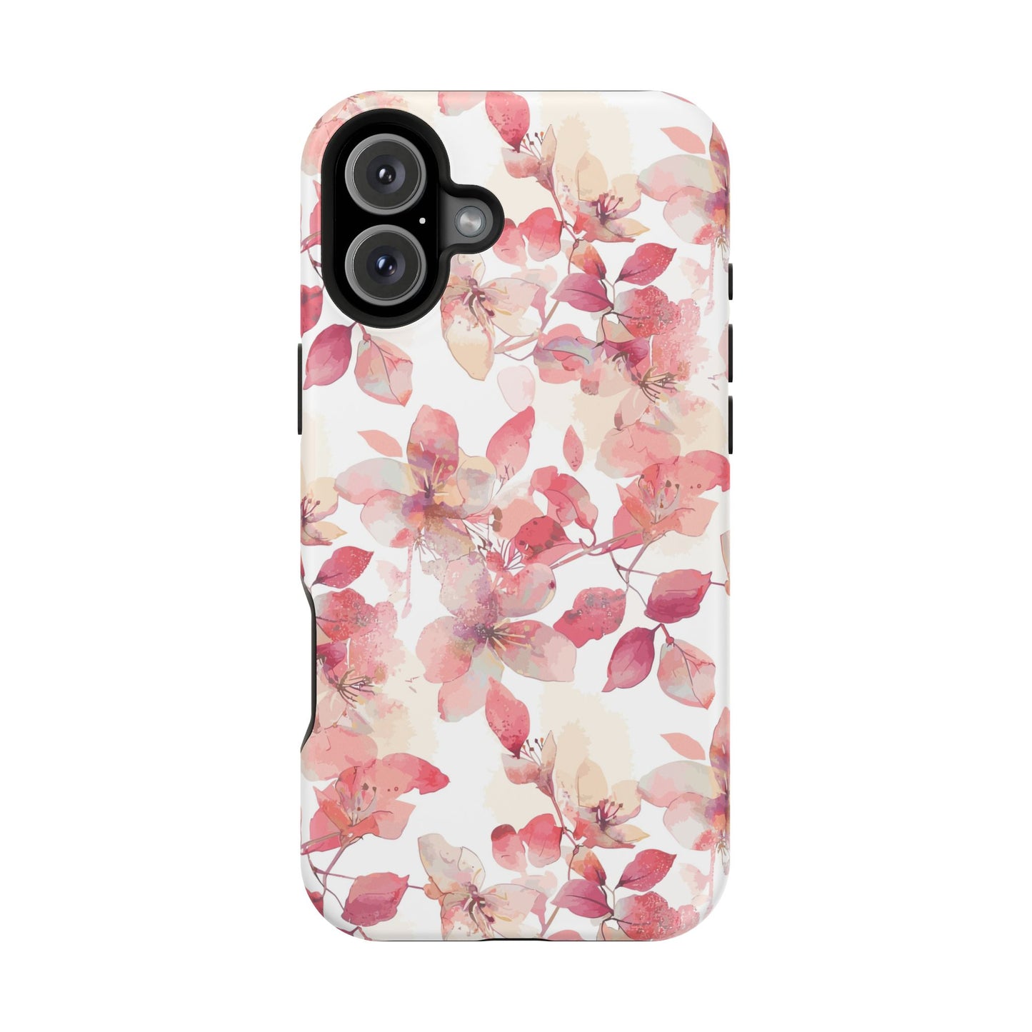 Watercolor Flowers: MagSafe case for iPhone