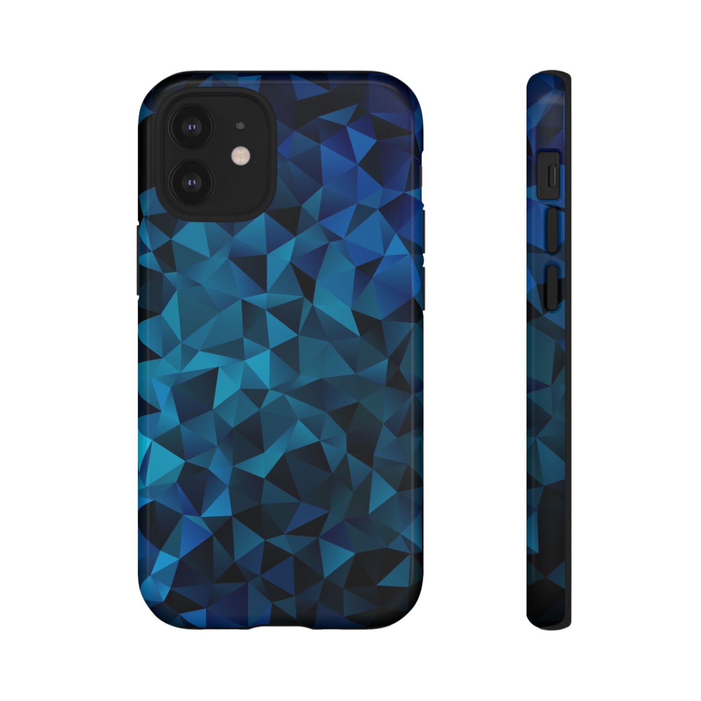 Blue Diamonds: Phone Case with Elegant Prints for iPhone, Samsung Galaxy and Google Pixel devices