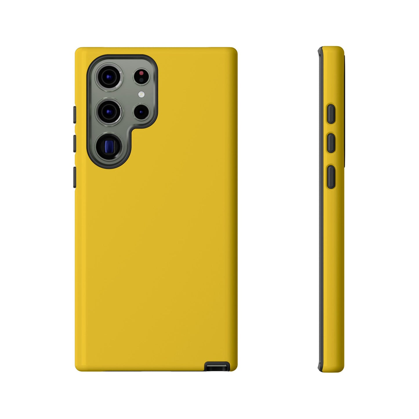 Luscious Yellow: Plain Sunburst-Inspired Color for iPhone, Samsung Galaxy and Google Pixel devices