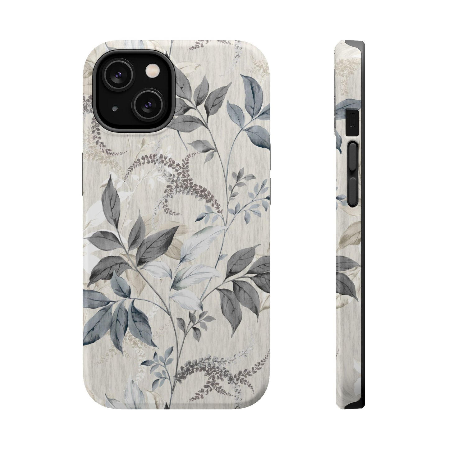 Luxury Leaves (MagSafe version): Artistic case for iPhone, Samsung Galaxy and Google Pixel