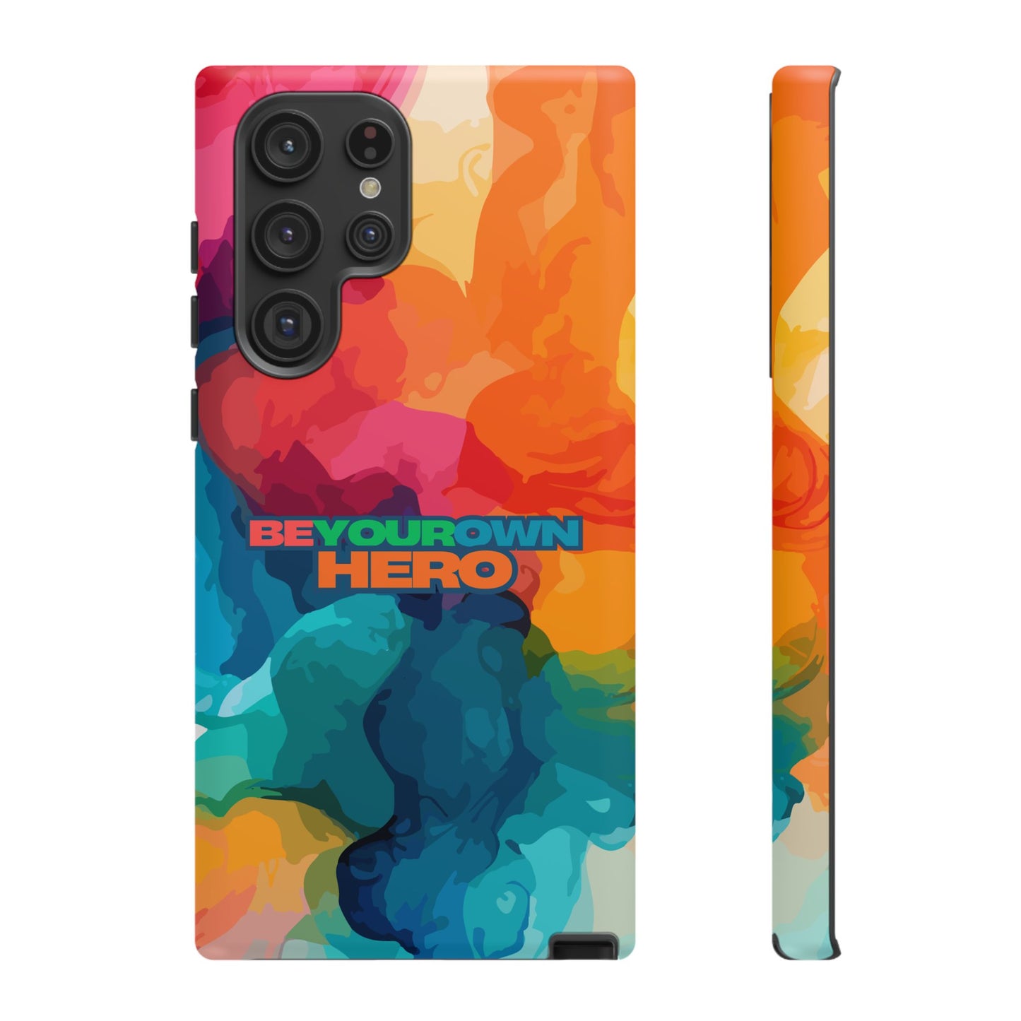 Be Your Own Hero: Tough Case for iPhone, Samsung Galaxy and Google Pixel