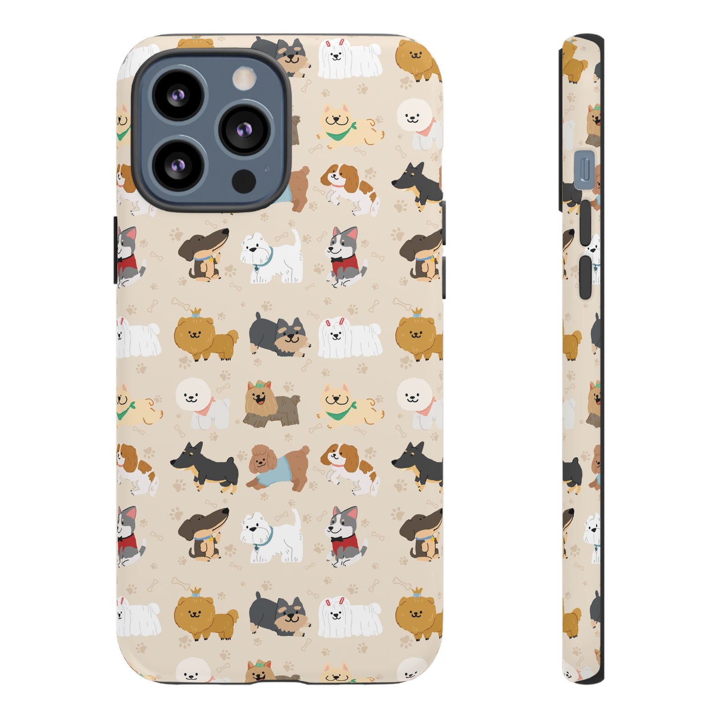 Cute Dogs: Tough Case for iPhone, Samsung Galaxy and Google Pixel devices