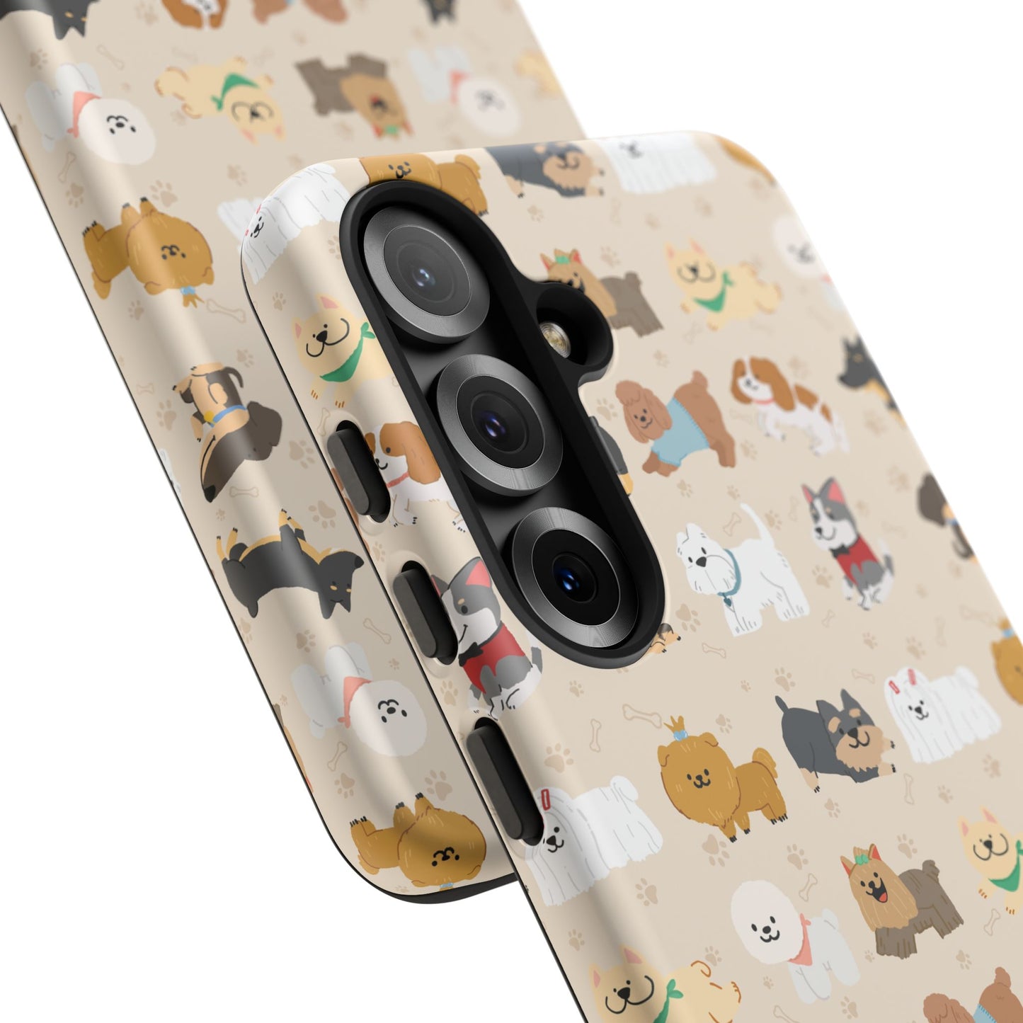 Cute Dogs: Tough Case for iPhone, Samsung Galaxy and Google Pixel devices