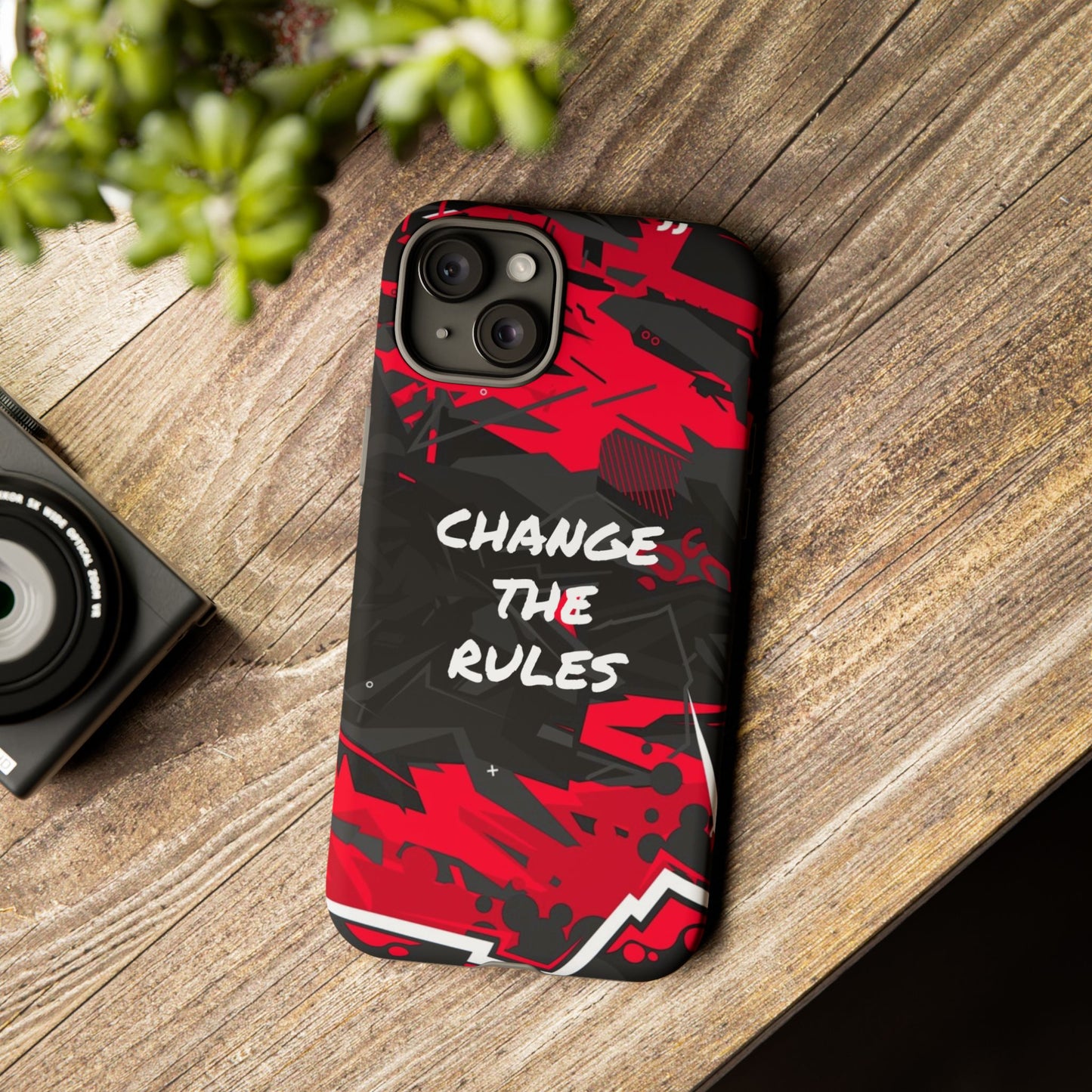 Verander de regels: stevige hoes voor iPhone-, Galaxy- en Pixel-apparaten
