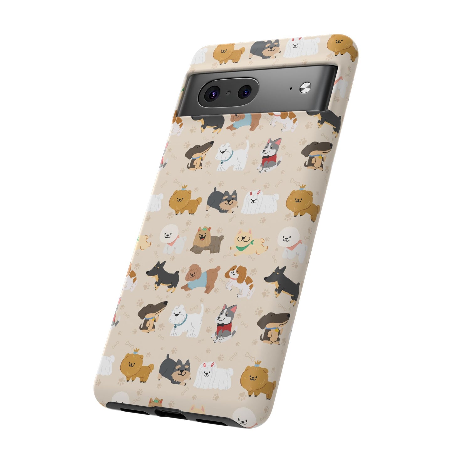 Cute Dogs: Tough Case for iPhone, Samsung Galaxy and Google Pixel devices