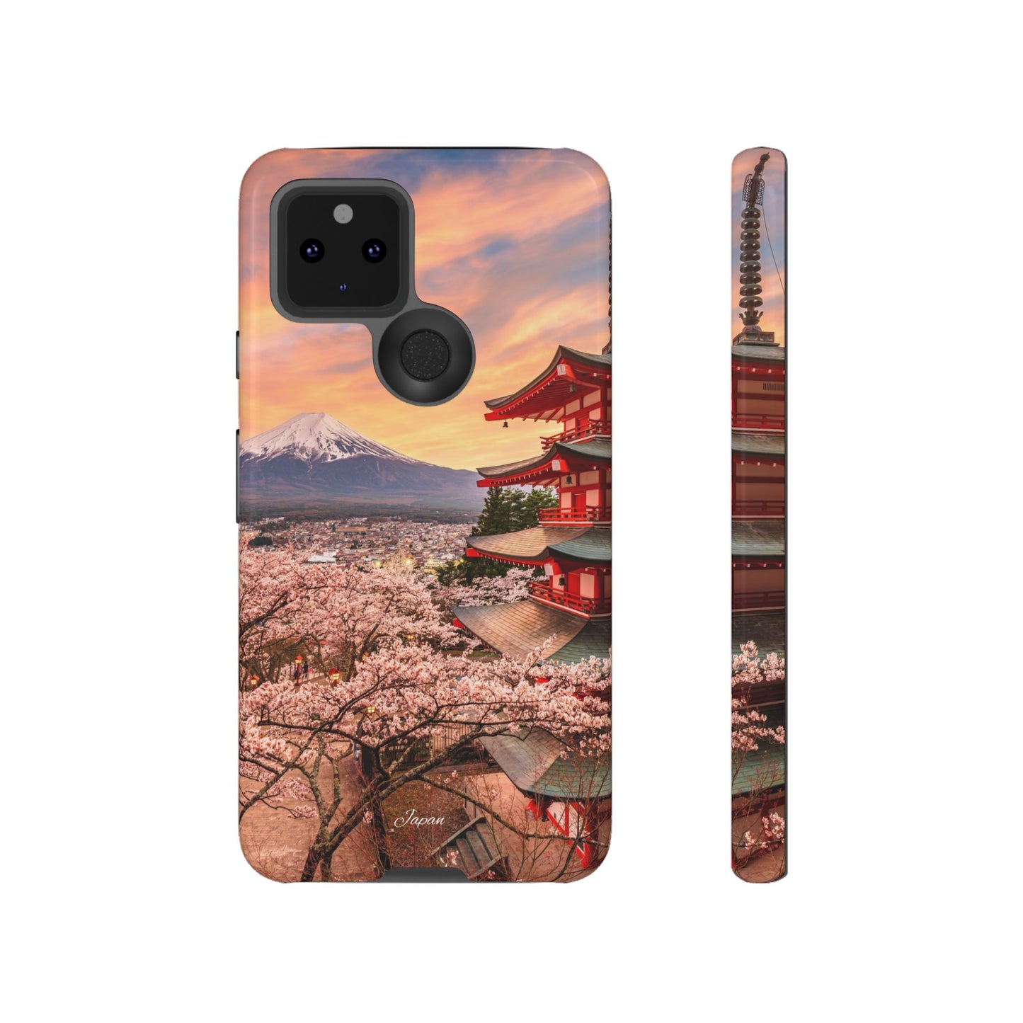 Cherry Blossoms Mt. Fuji phone case for iPhone, Galaxy and Pixel devices