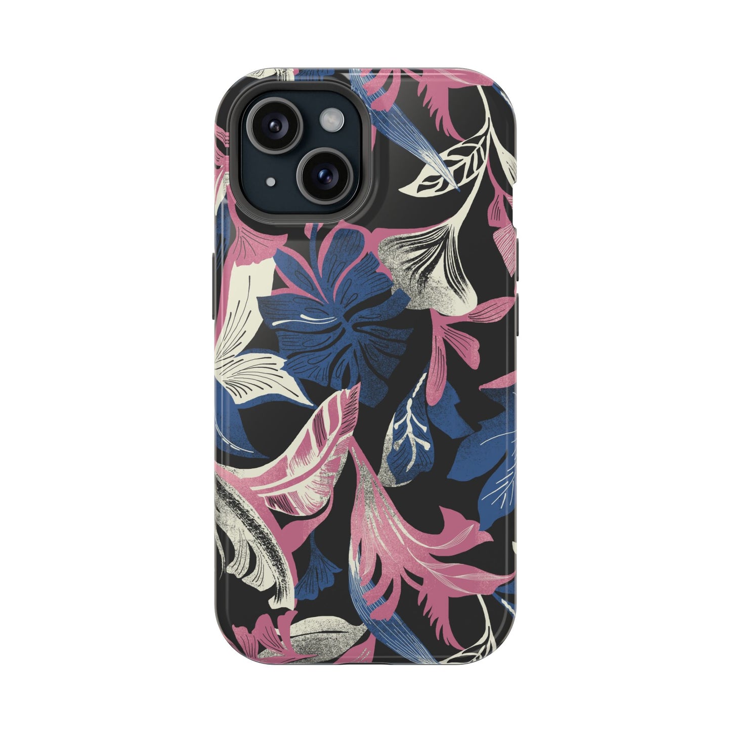Tropique (MagSafe version): Palm & Fall Fusion Phone Case for iPhone