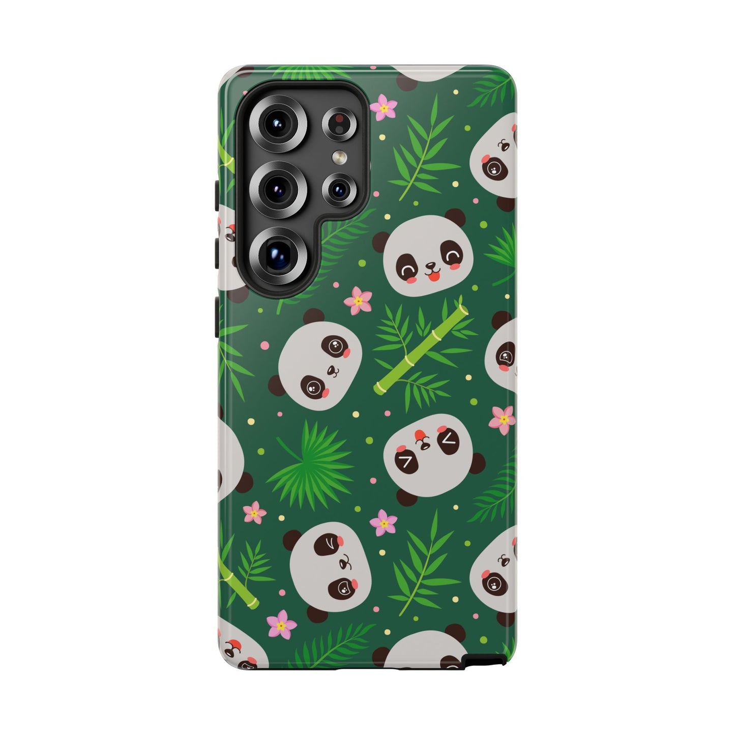 Cute Panda: Tough Case for iPhone, Samsung Galaxy and Google Pixel devices