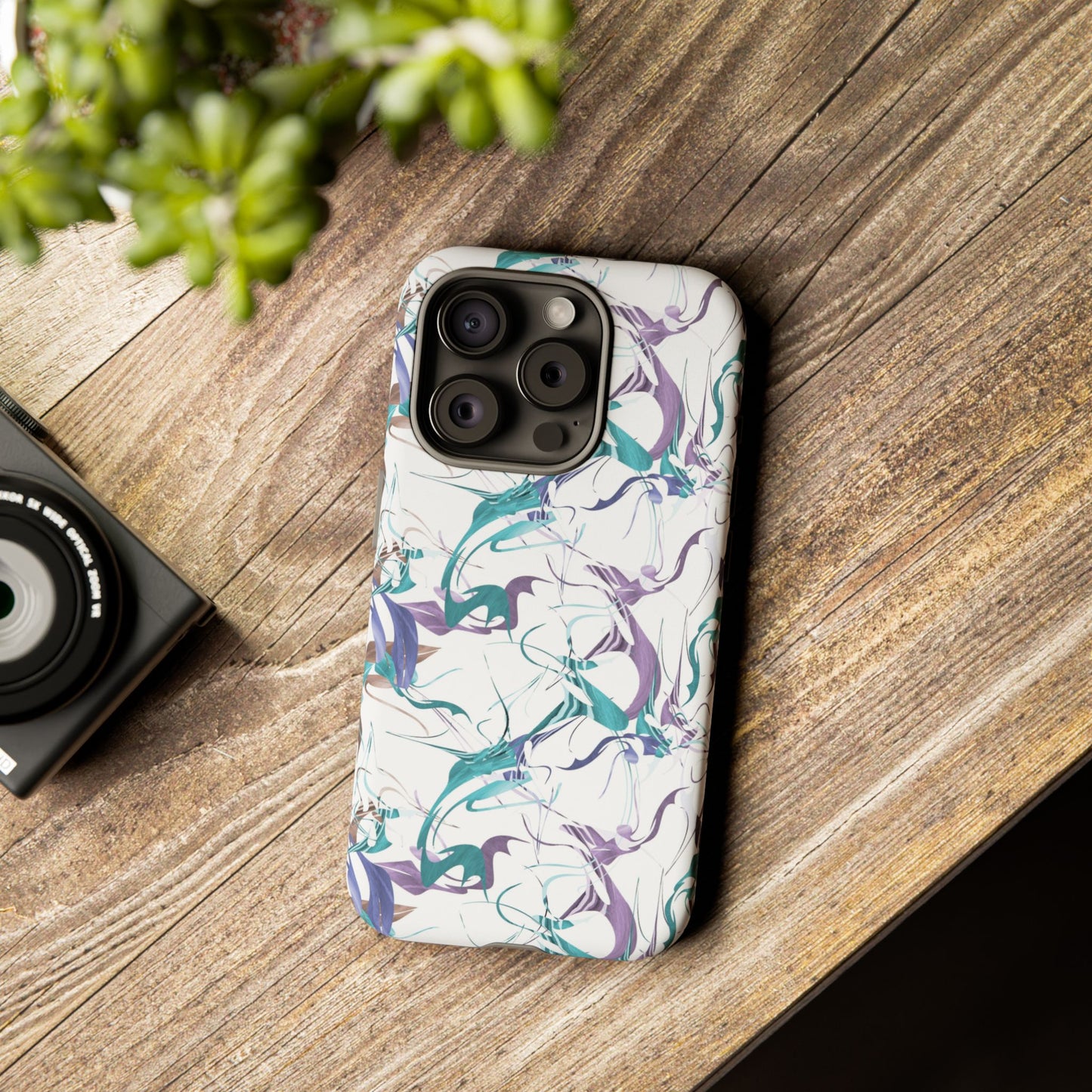 Vector: Abstract Elegant Phone Case for iPhone, Samsung Galaxy and Google Pixel devices