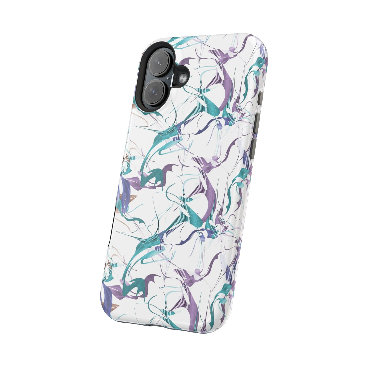 Vector (MagSafe version): Abstract Elegant Phone Case for iPhone, Samsung Galaxy and Google Pixel devices
