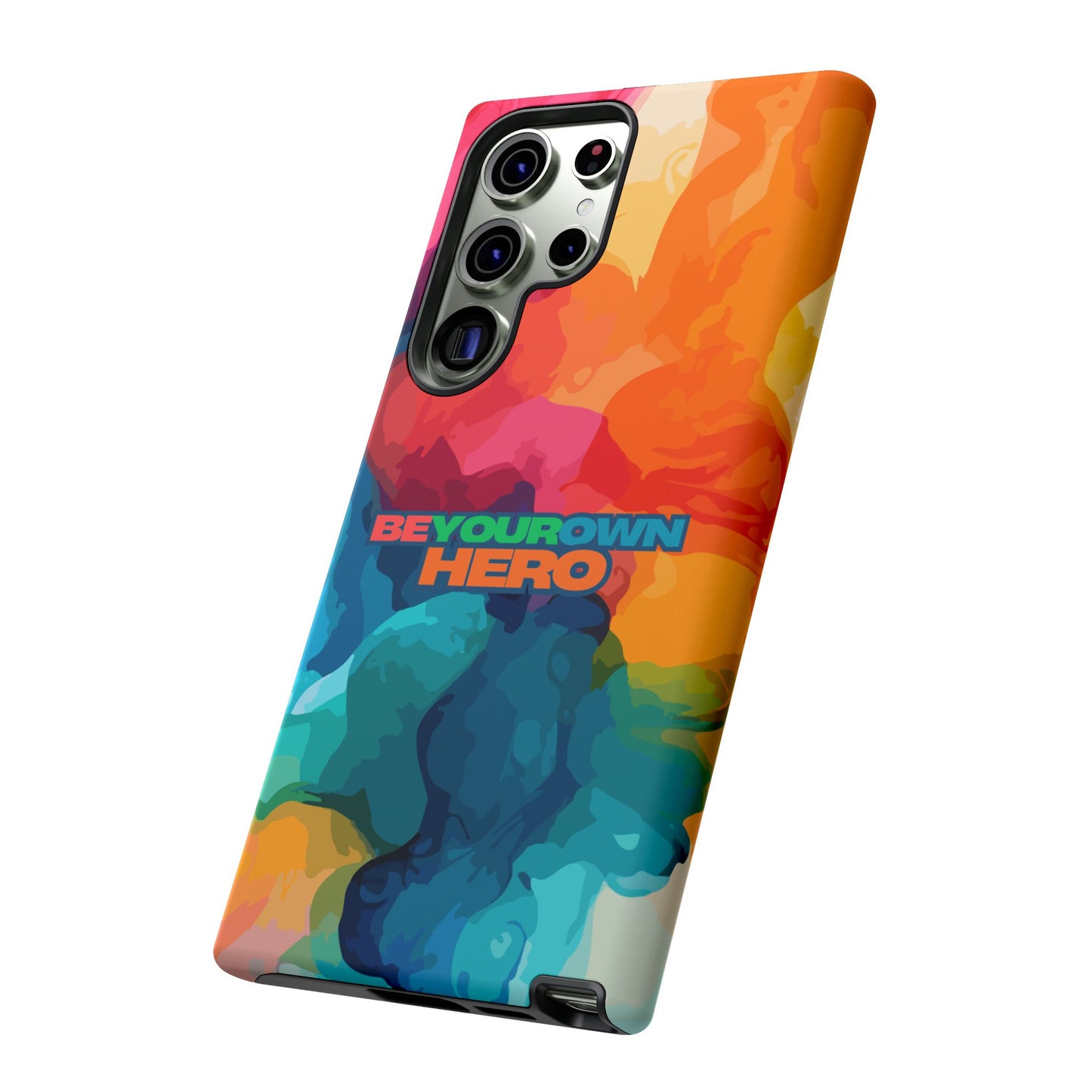 Be Your Own Hero: Tough Case for iPhone, Samsung Galaxy and Google Pixel