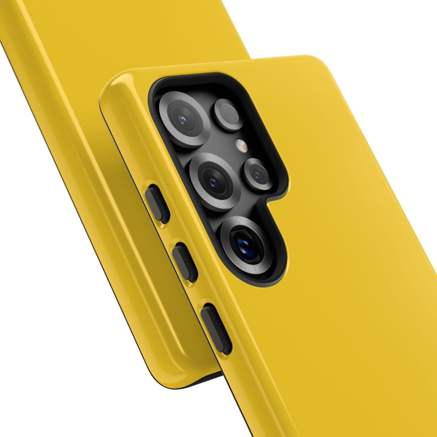 Luscious Yellow: Plain Sunburst-Inspired Color for iPhone, Samsung Galaxy and Google Pixel devices