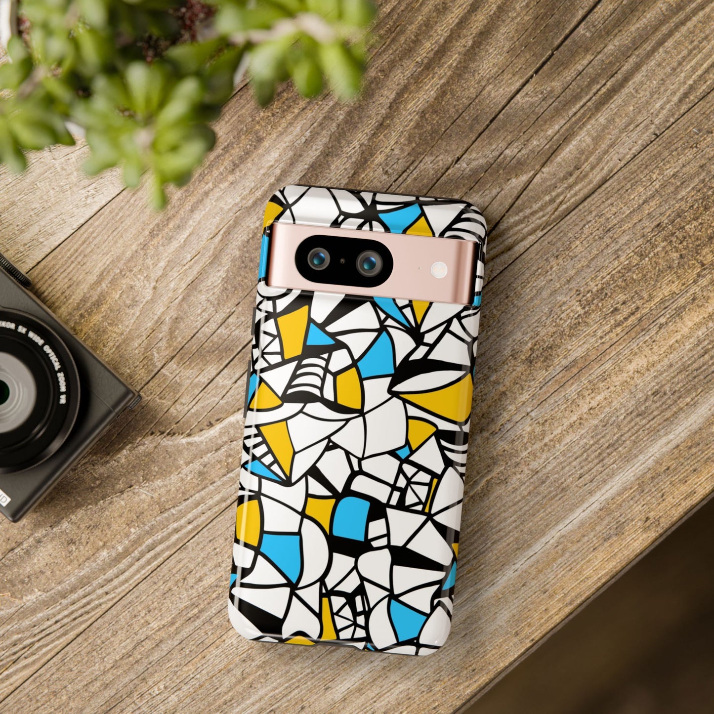 Abstract Graffiti: Stevige hoesjes voor iPhone, Galaxy en Pixel-apparaten