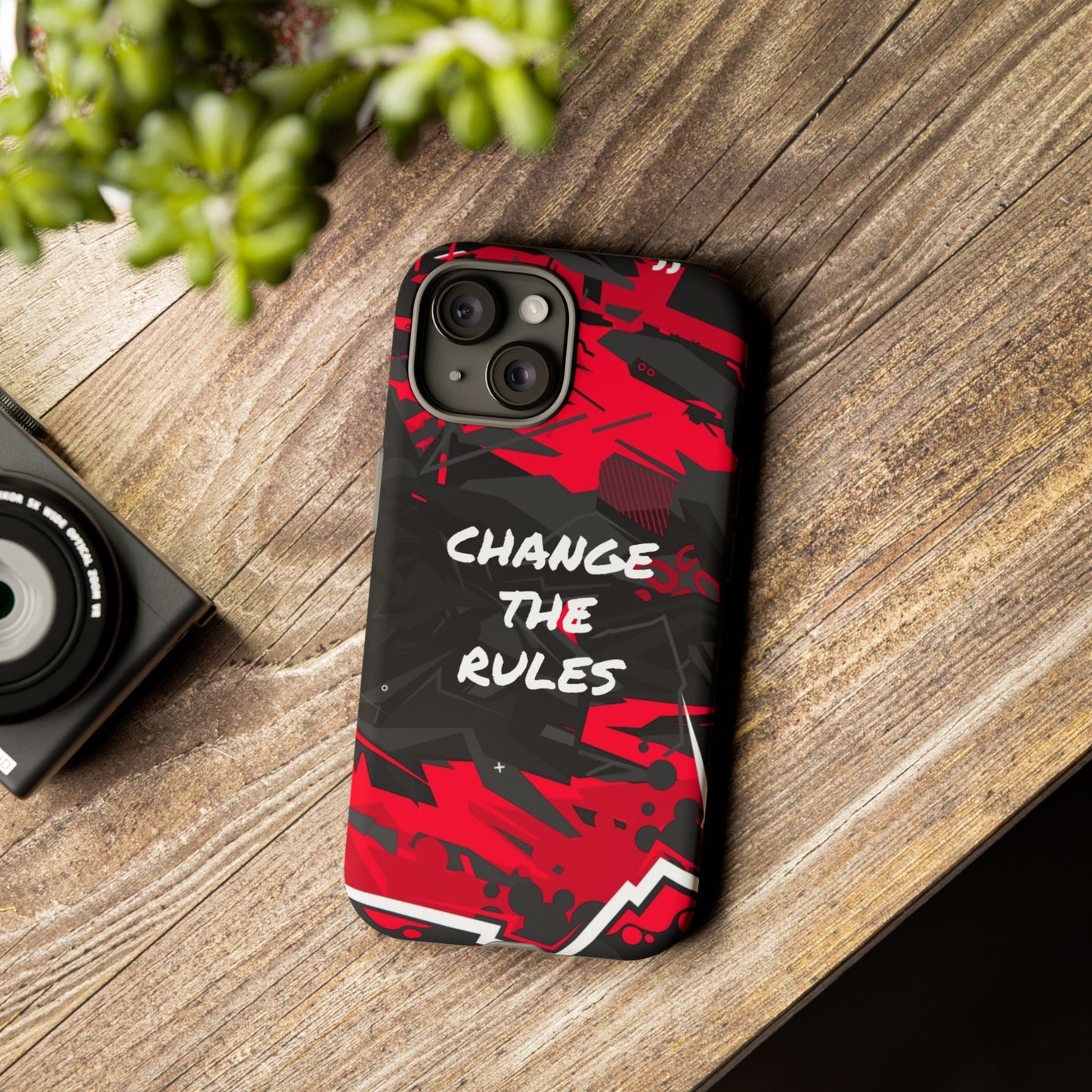 Verander de regels: stevige hoes voor iPhone-, Galaxy- en Pixel-apparaten