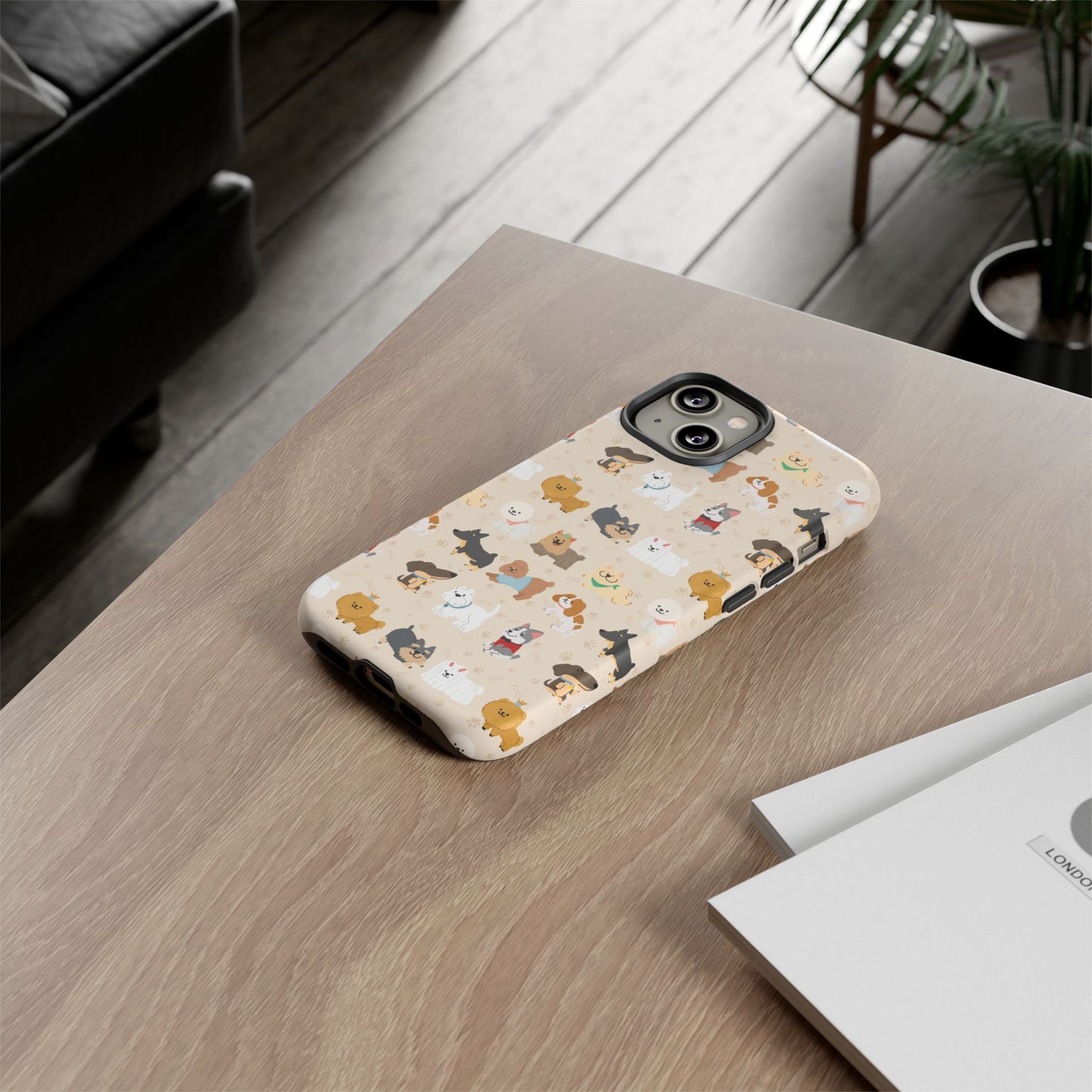 Cute Dogs: Tough Case for iPhone, Samsung Galaxy and Google Pixel devices