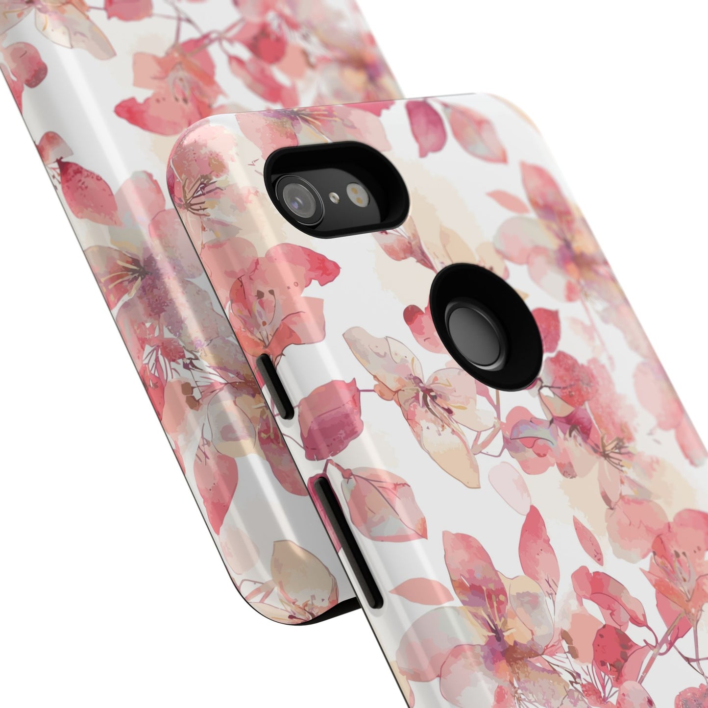 Watercolor Flowers: Tough Case for iPhone, Samsung Galaxy and Google Pixel devices